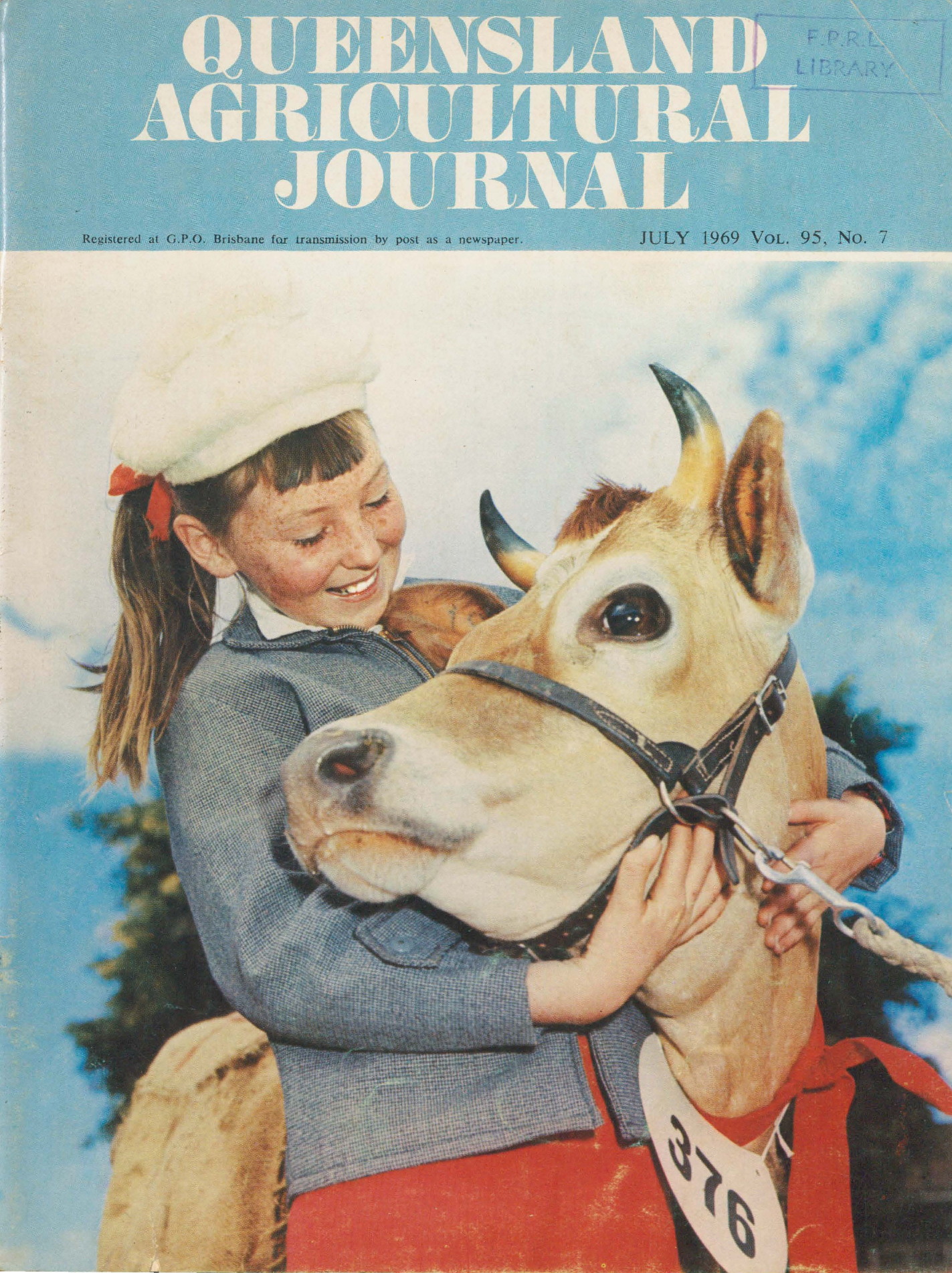 Queensland Agricultural Journal - July 1969