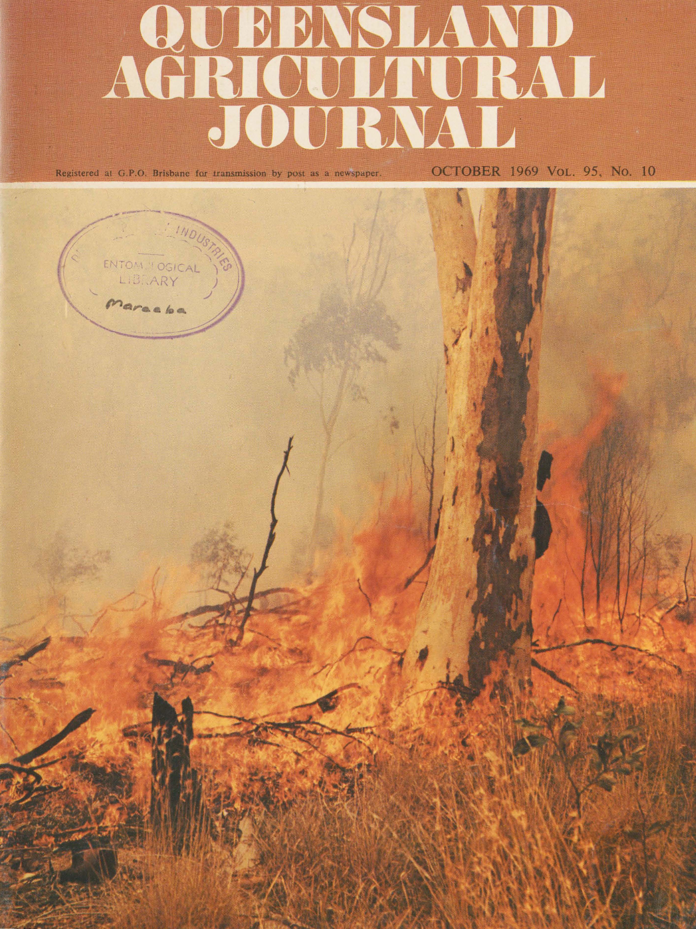 Queensland Agricultural Journal - October 1969