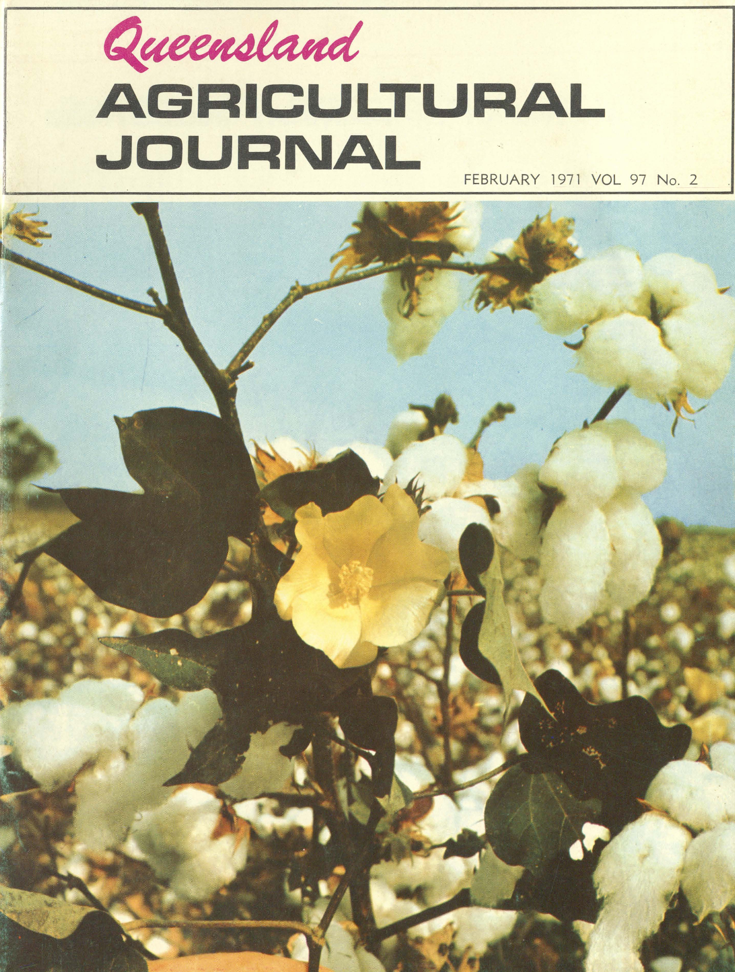 Queensland Agricultural Journal - February 1971