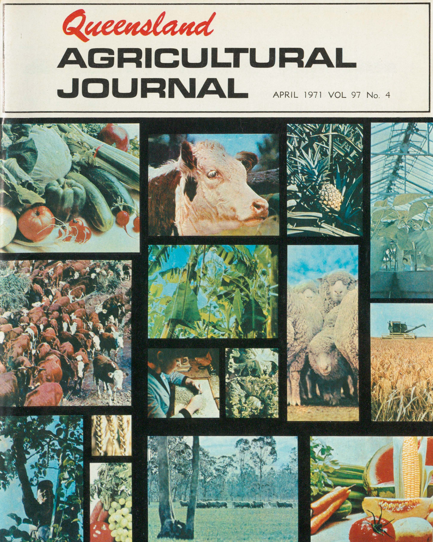 Queensland Agricultural Journal - April 1971