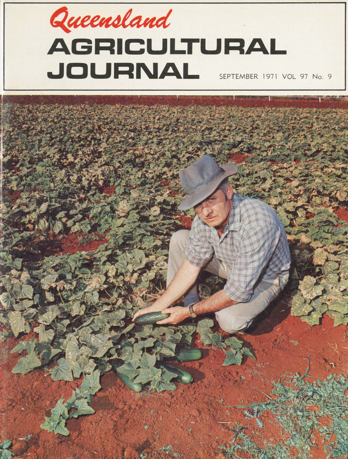 Queensland Agricultural Journal - September 1971