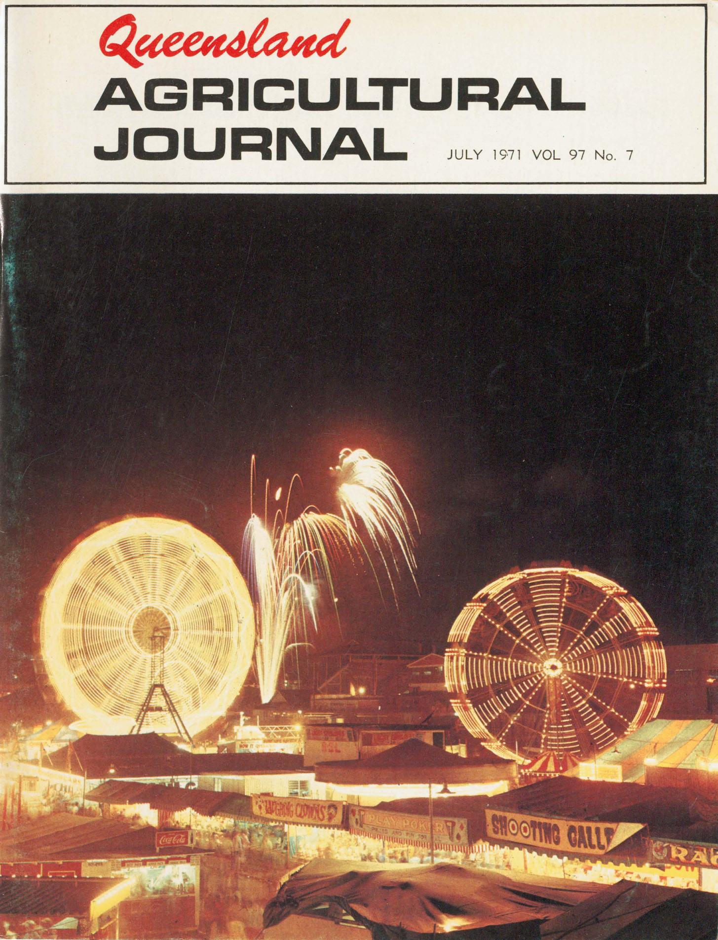 Queensland Agricultural Journal - July 1971