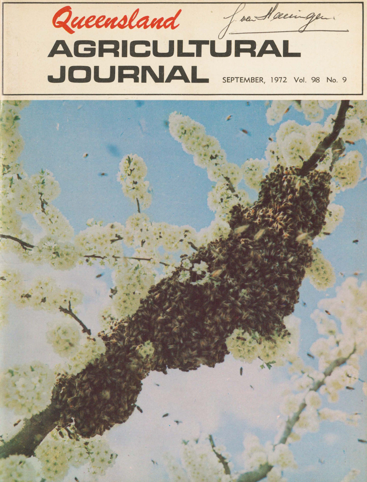 Queensland Agricultural Journal - September 1972
