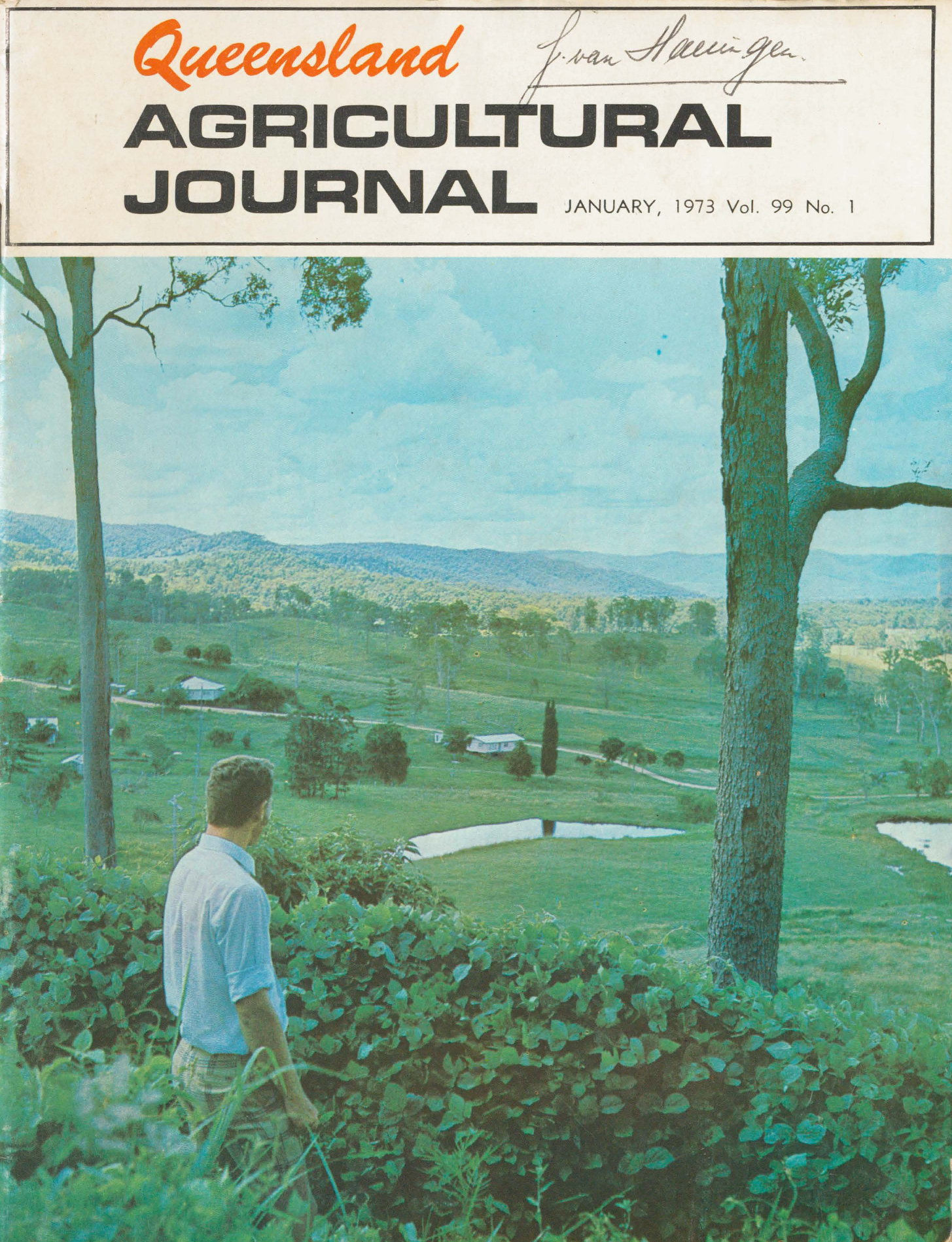Queensland Agricultural Journal - January 1973