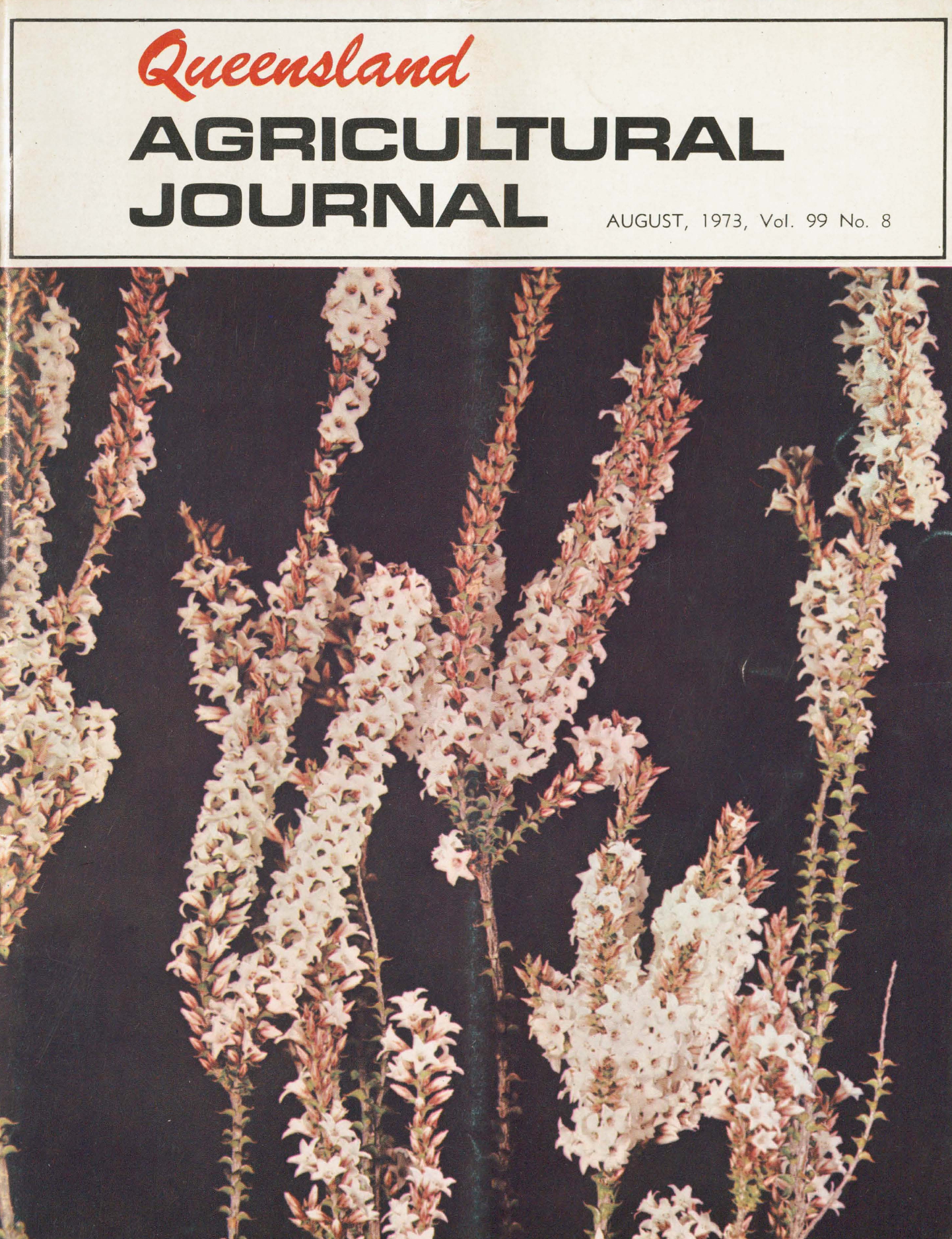 Queensland Agricultural Journal - August 1973