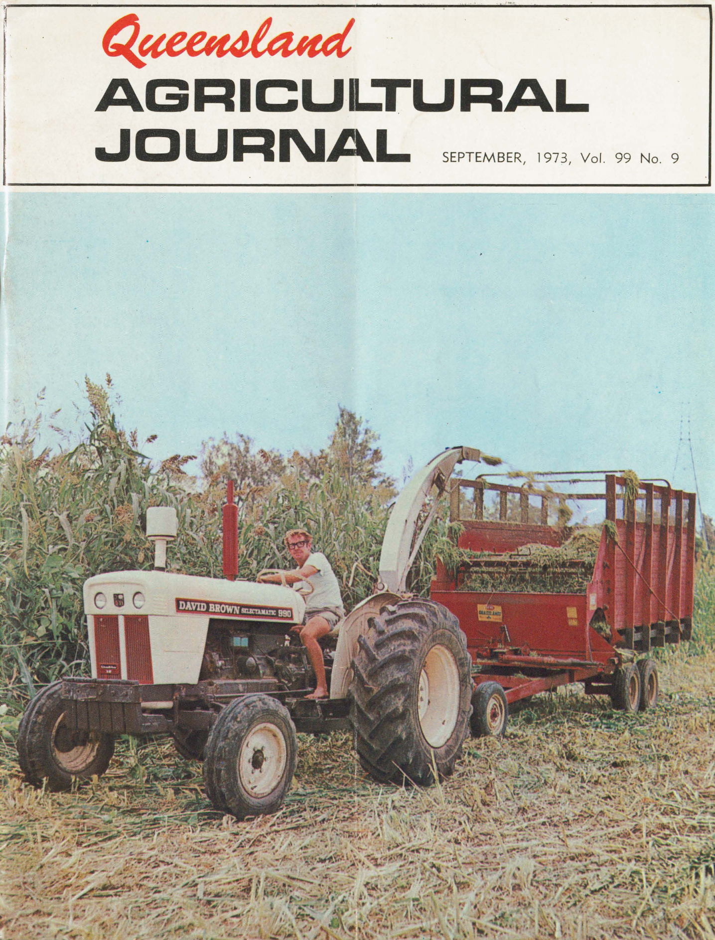 Queensland Agricultural Journal - September 1973