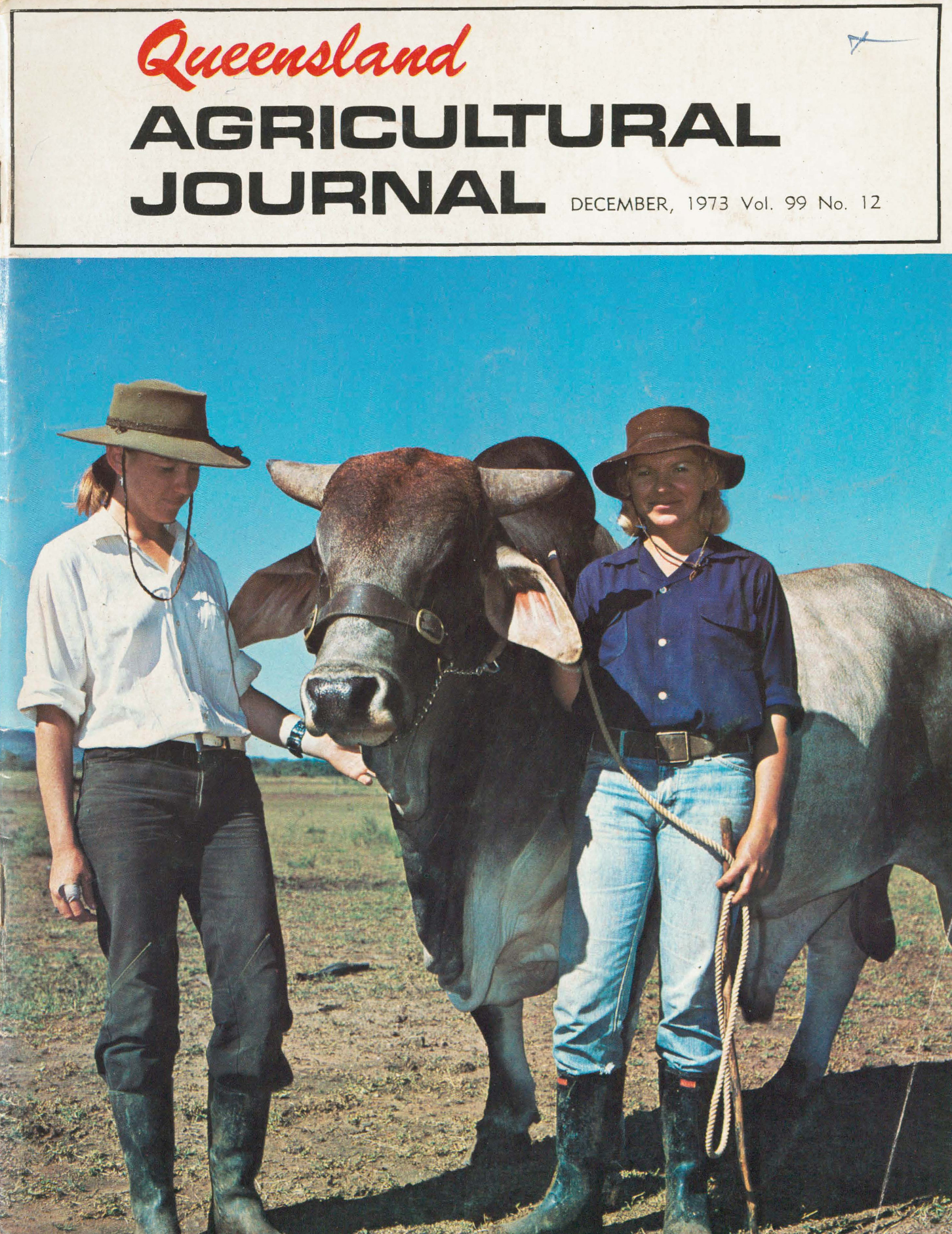 Queensland Agricultural Journal - December 1973