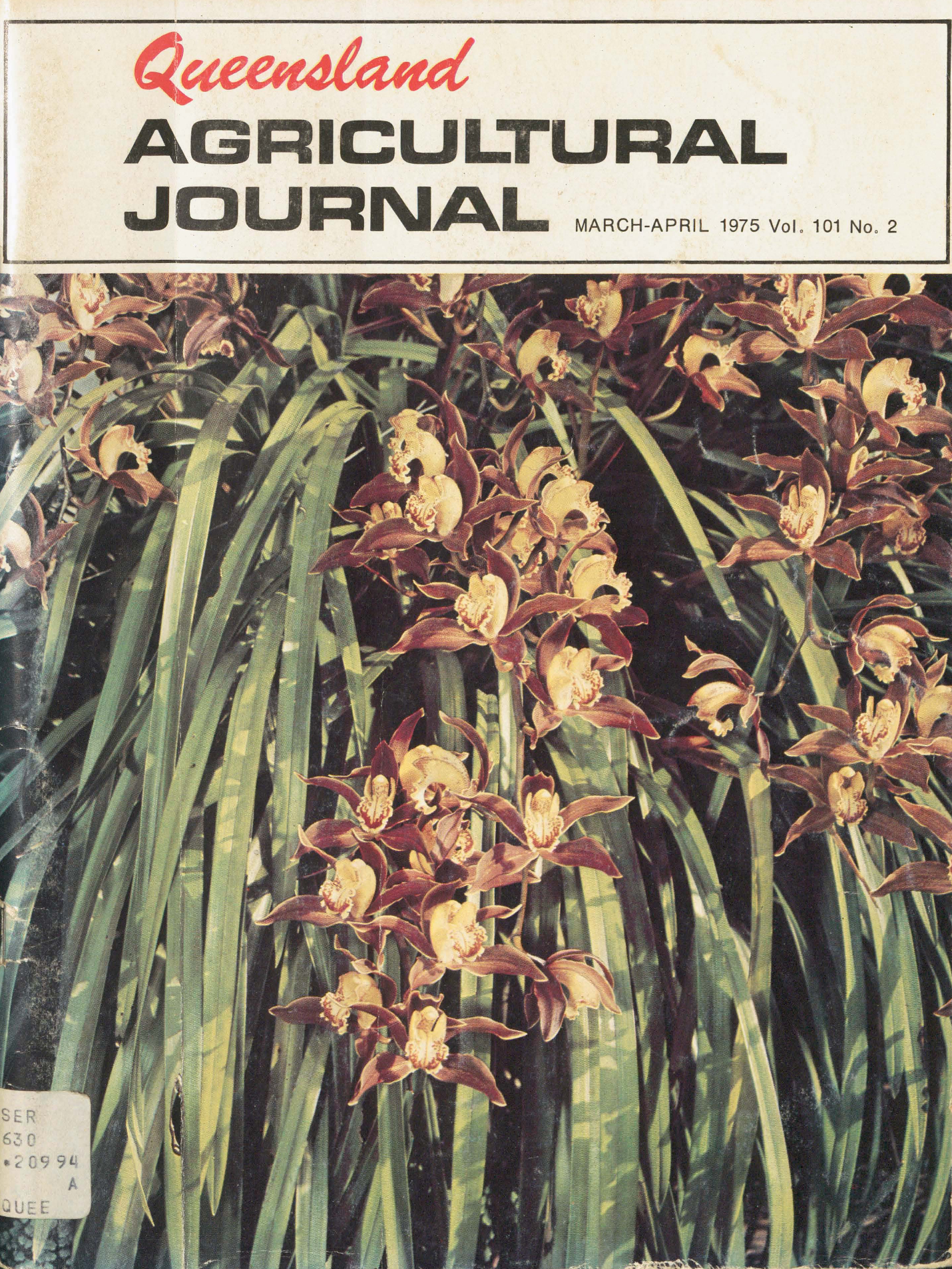 Queensland Agricultural Journal - March to April 1975
