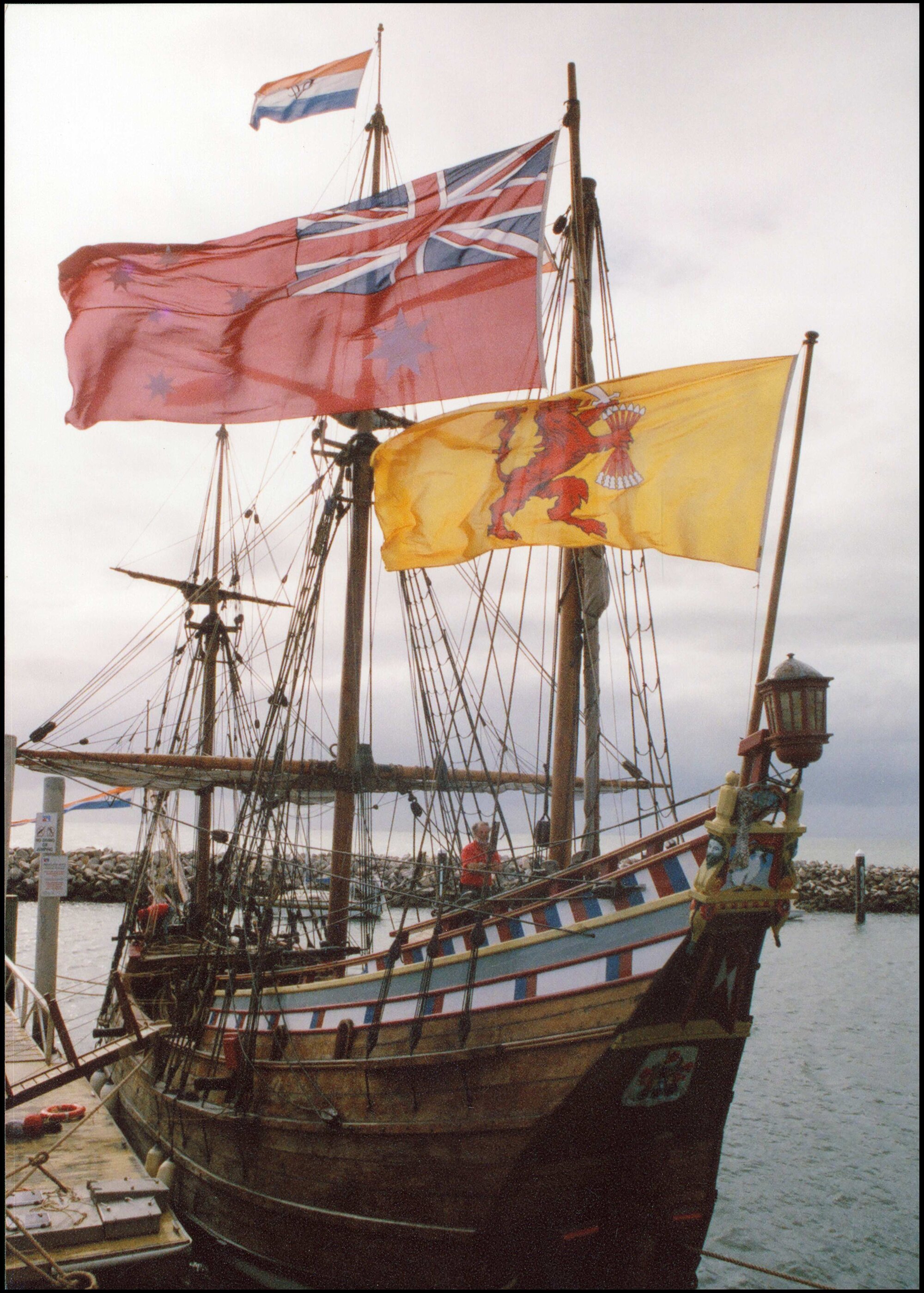 Duyfken ship replica at Redcliffe Jetty