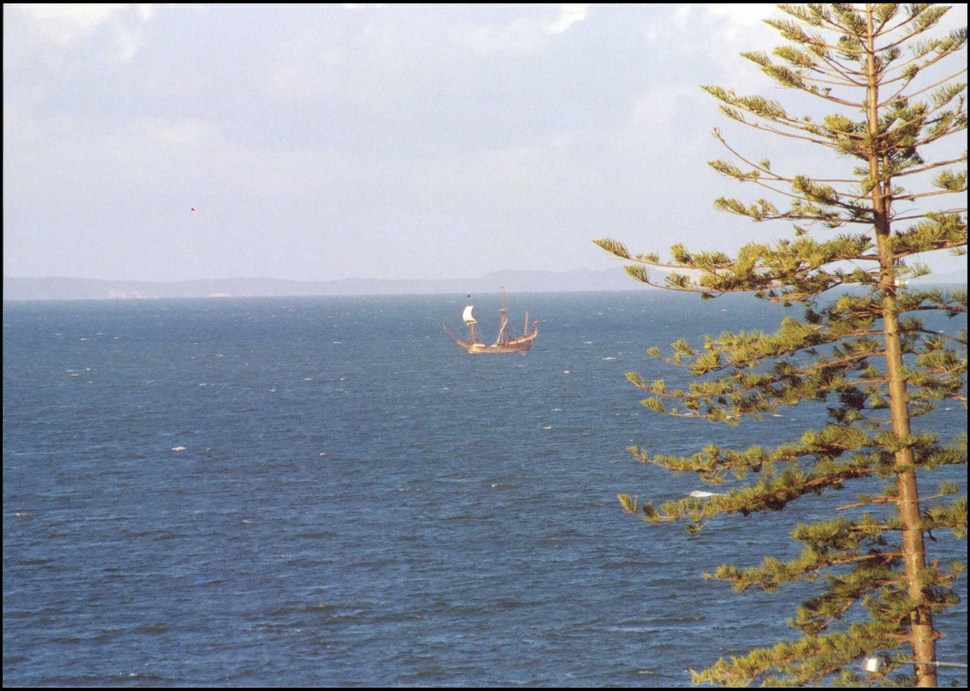 Duyfken ship replica under sail