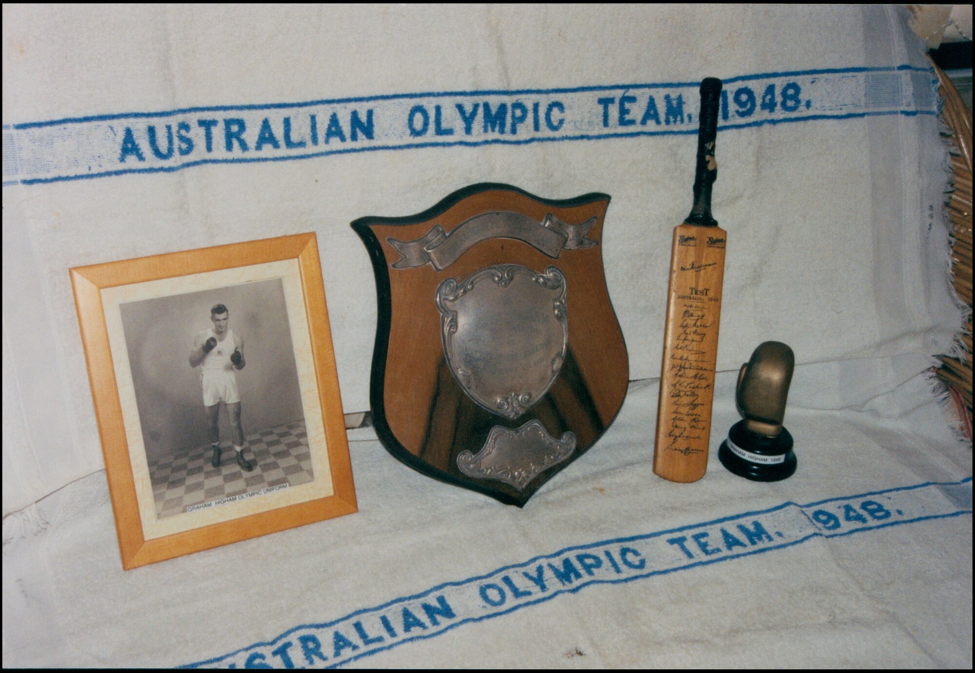 Graham Higham souvenirs 30.1.04