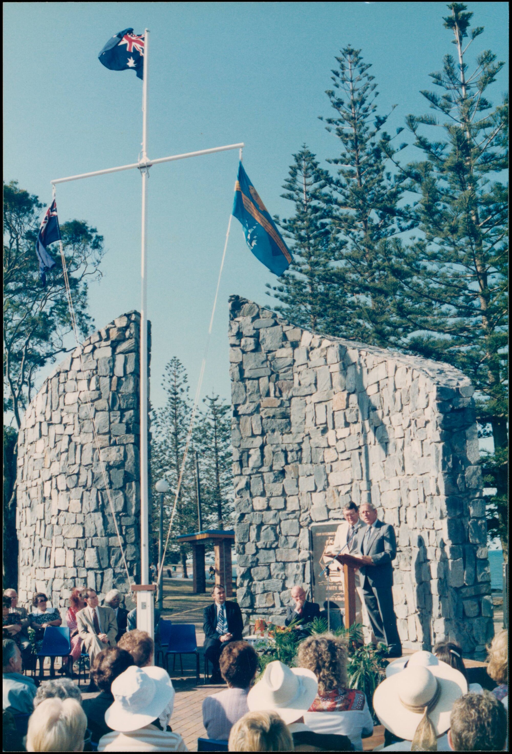 First Settlement Wall
