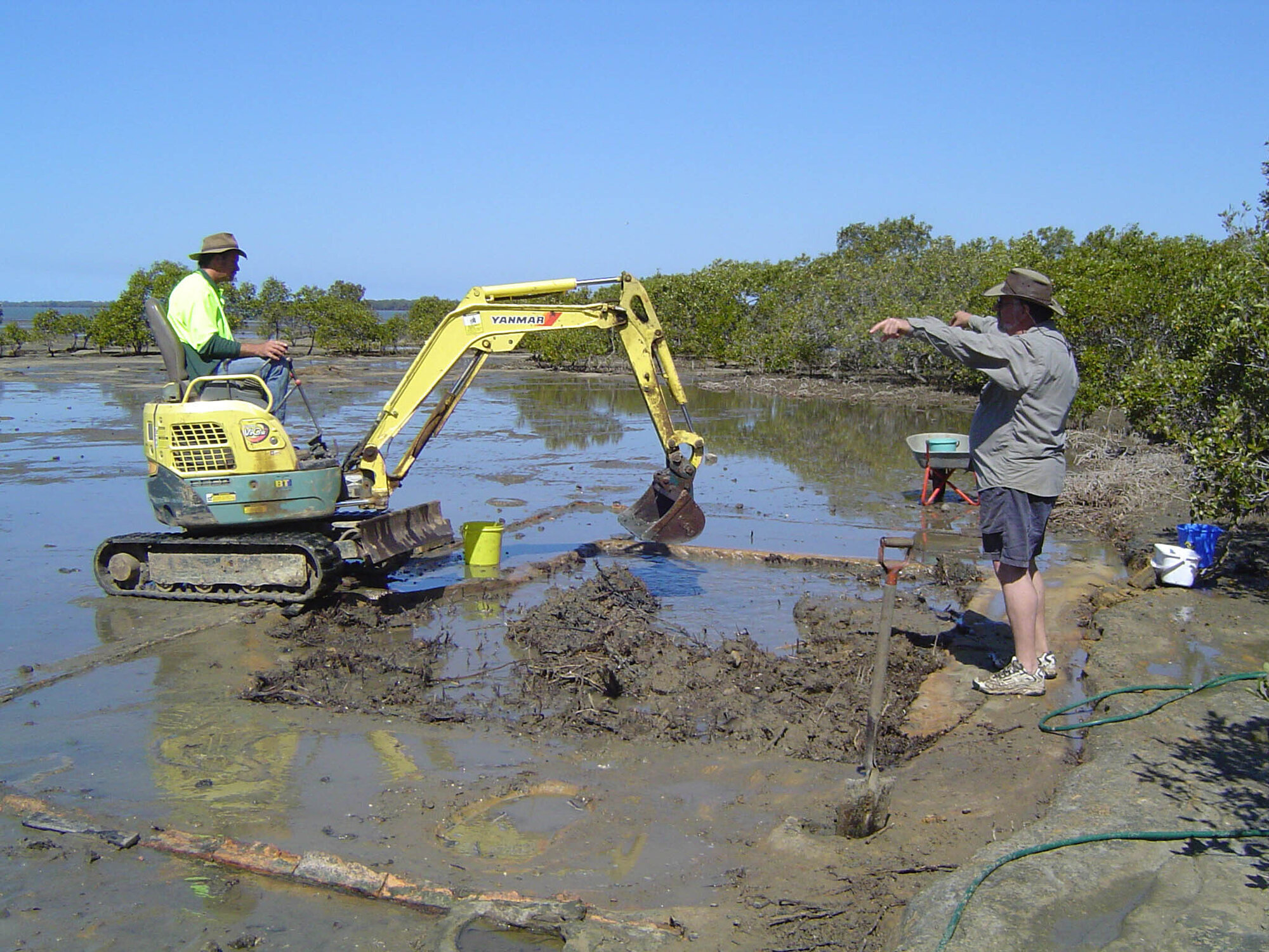 Bancroft Baths - 2004 archaeological study - site 1