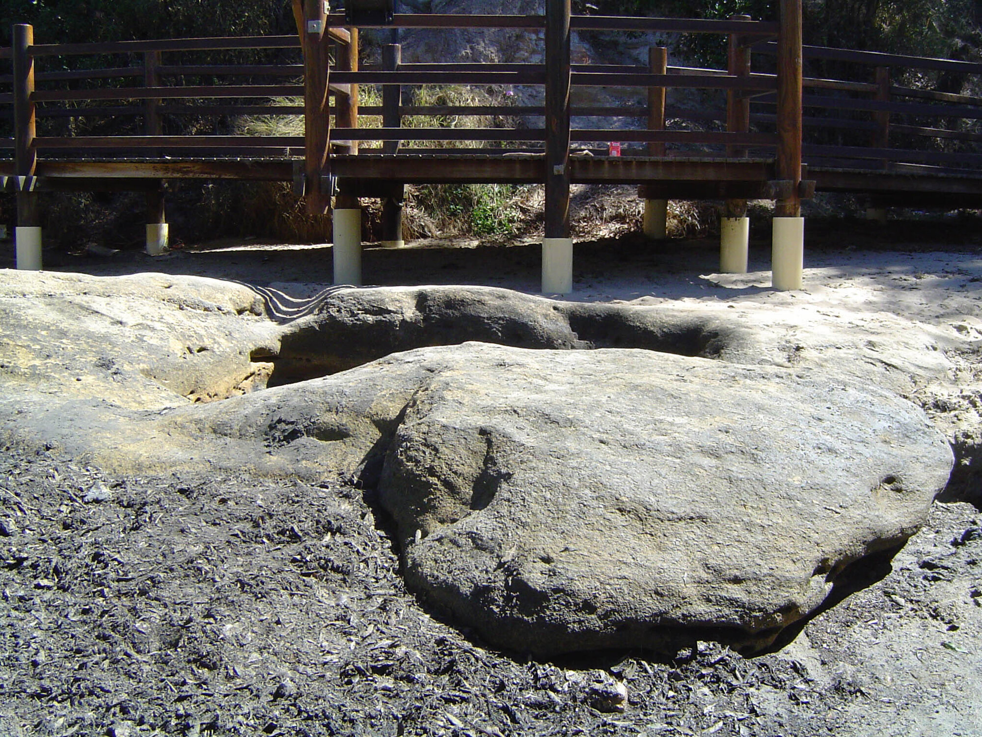 Bancroft Baths - 2004 archaeological study - site 2