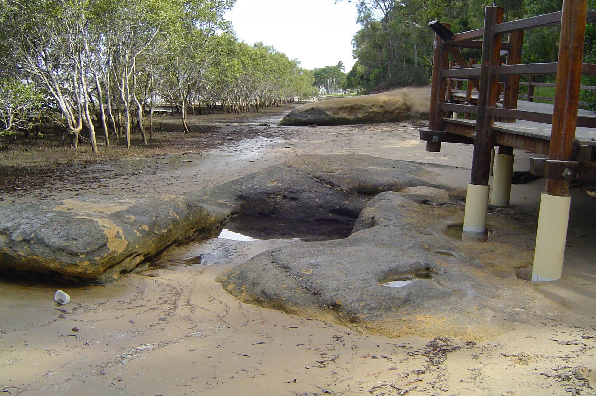 Bancroft Baths - 2004 archaeological study - site 2