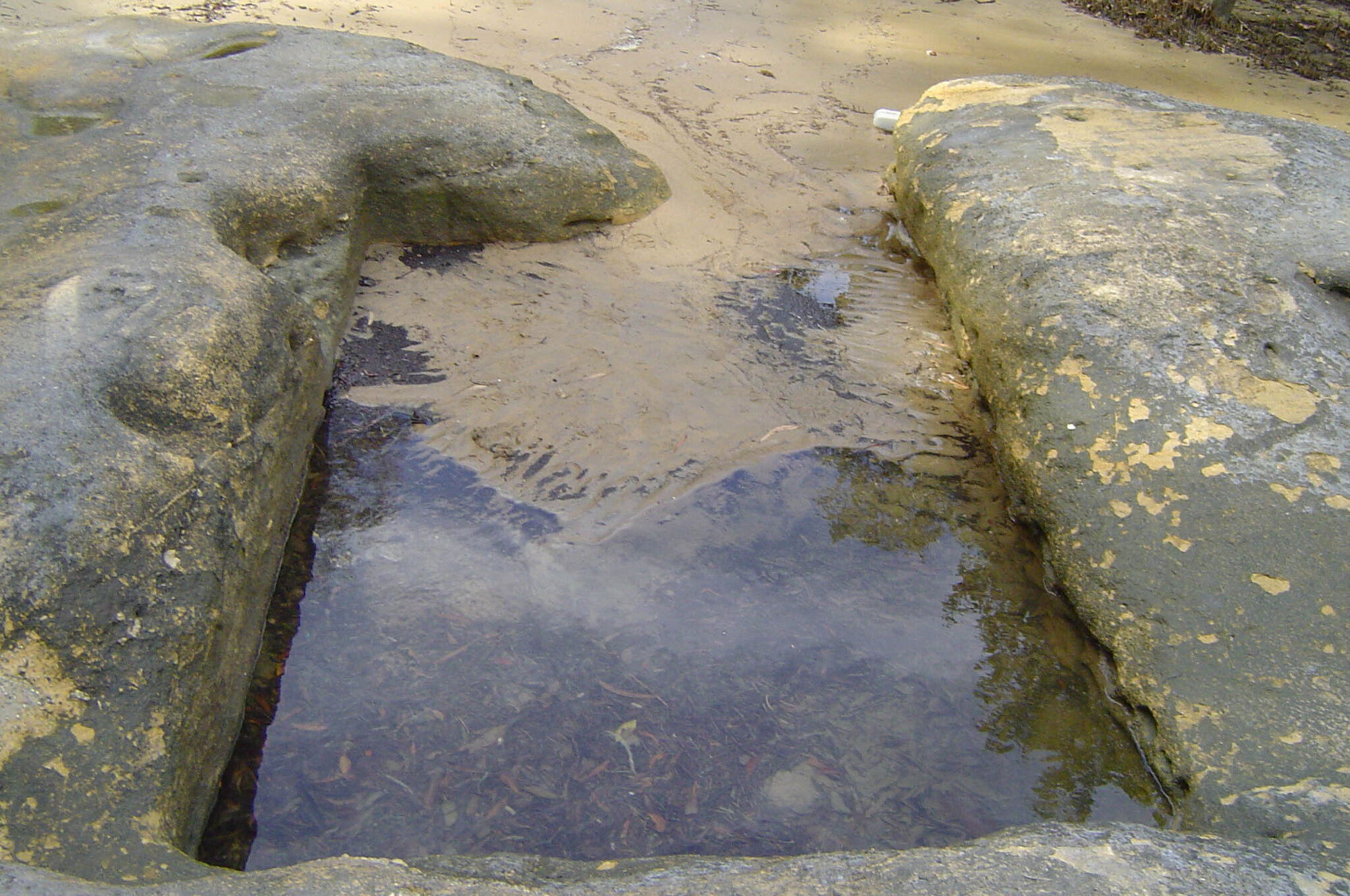 Bancroft Baths - 2004 archaeological study - site 2