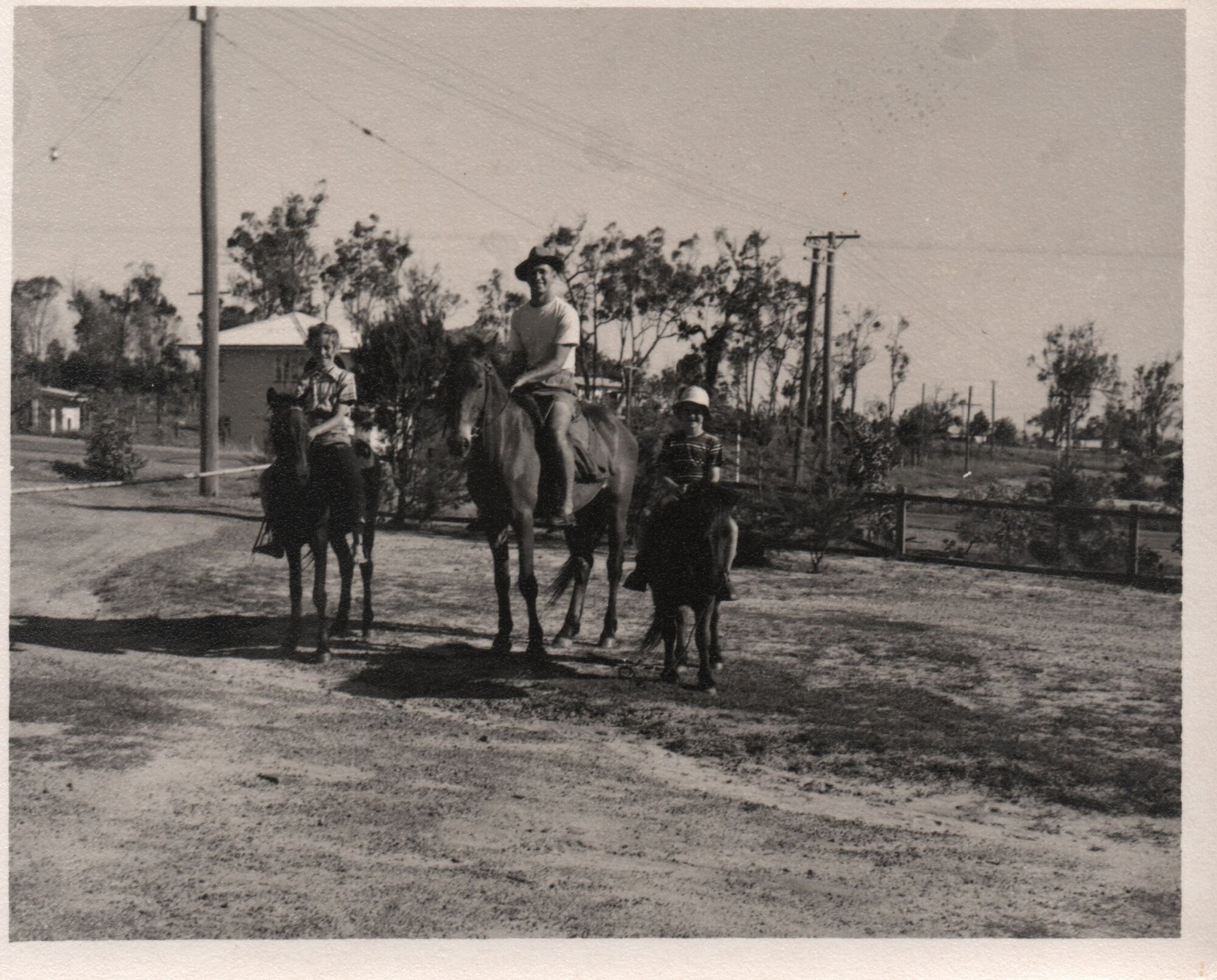 George Potter and children