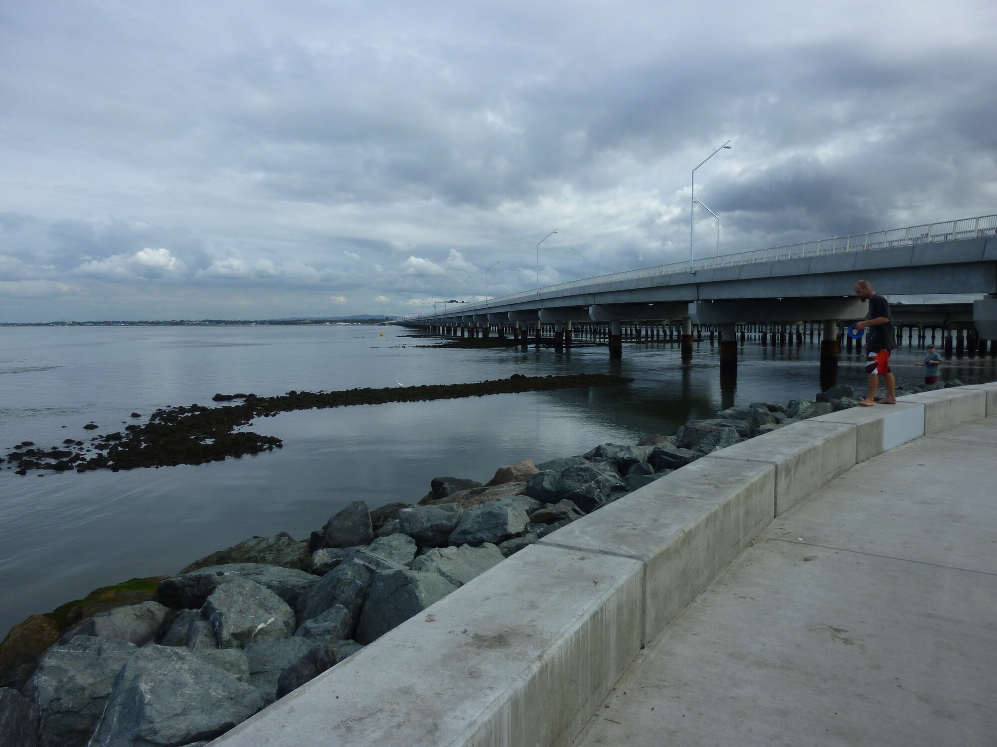 Ted Smout Bridge from Clontarf