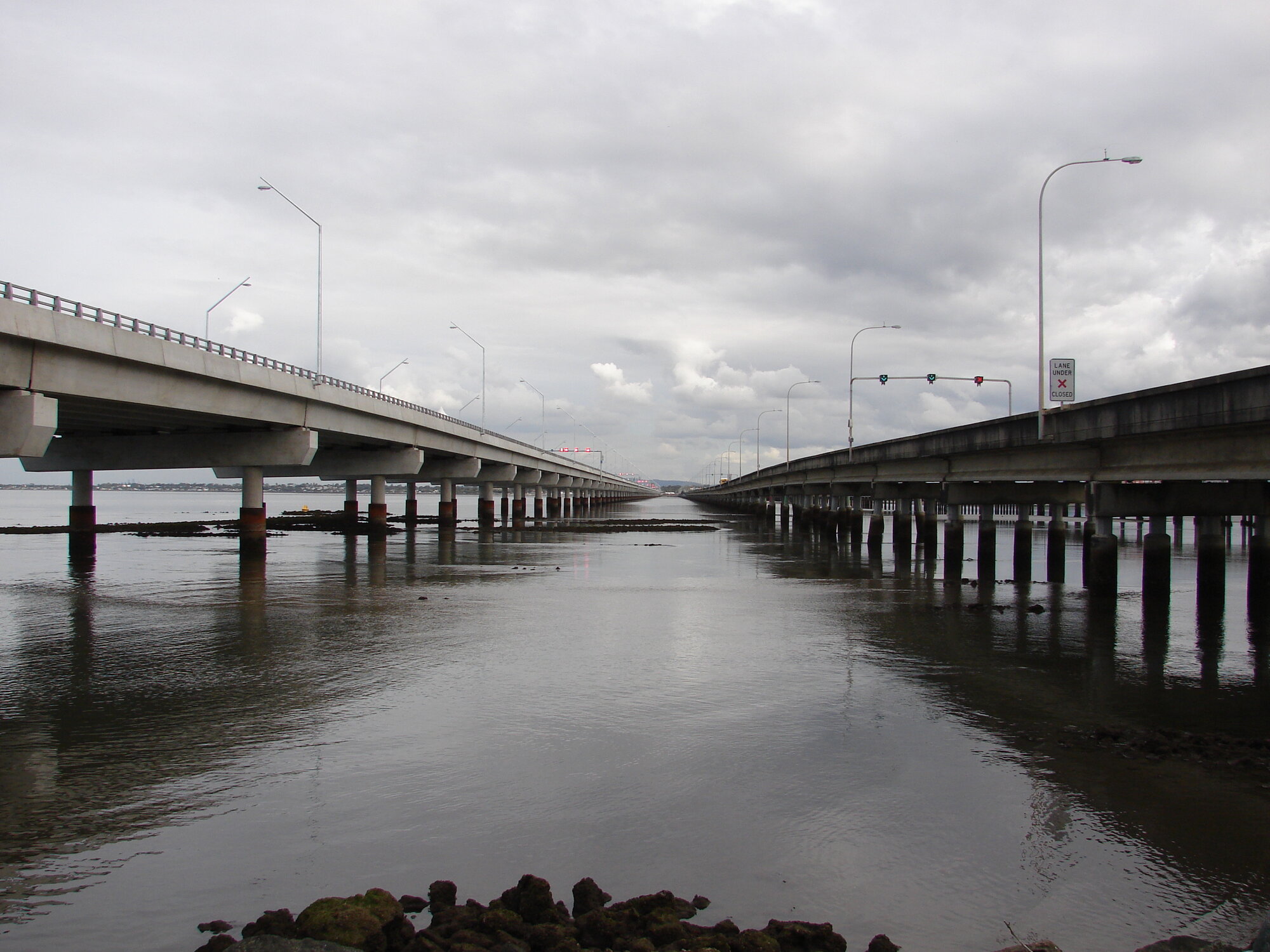 Ted Smout Bridge and the Houghton Highway at Clontarf