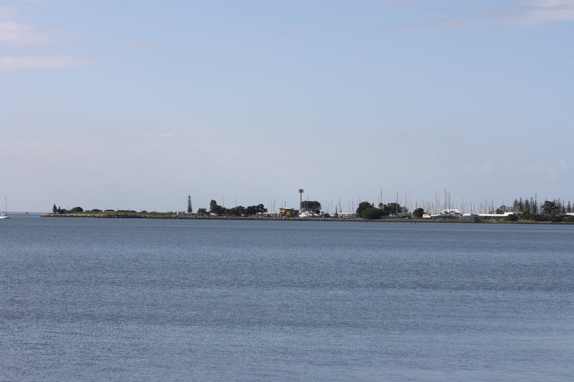 Scarborough Harbour from Newport Foreshore