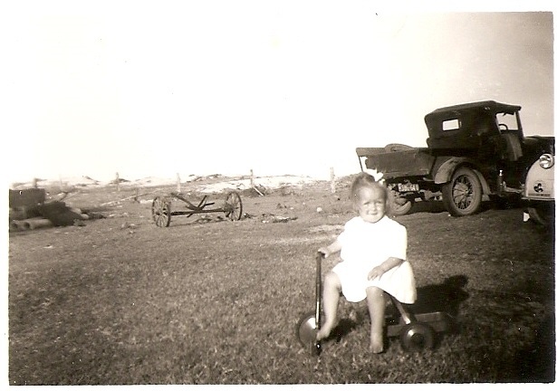 Penny Rose on her bike