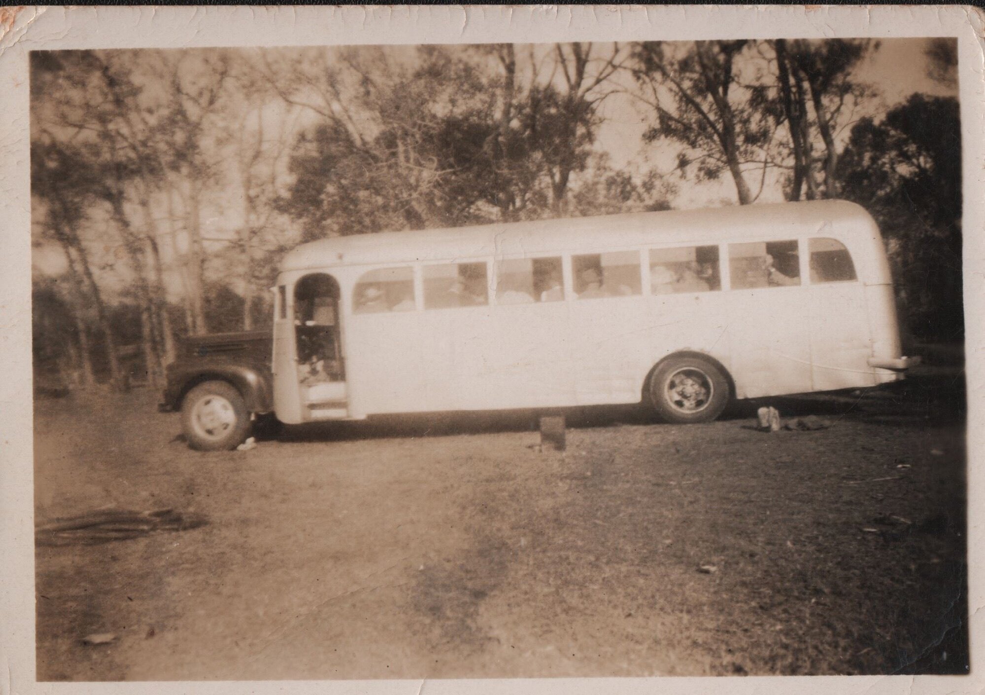 Fishing club bus trip