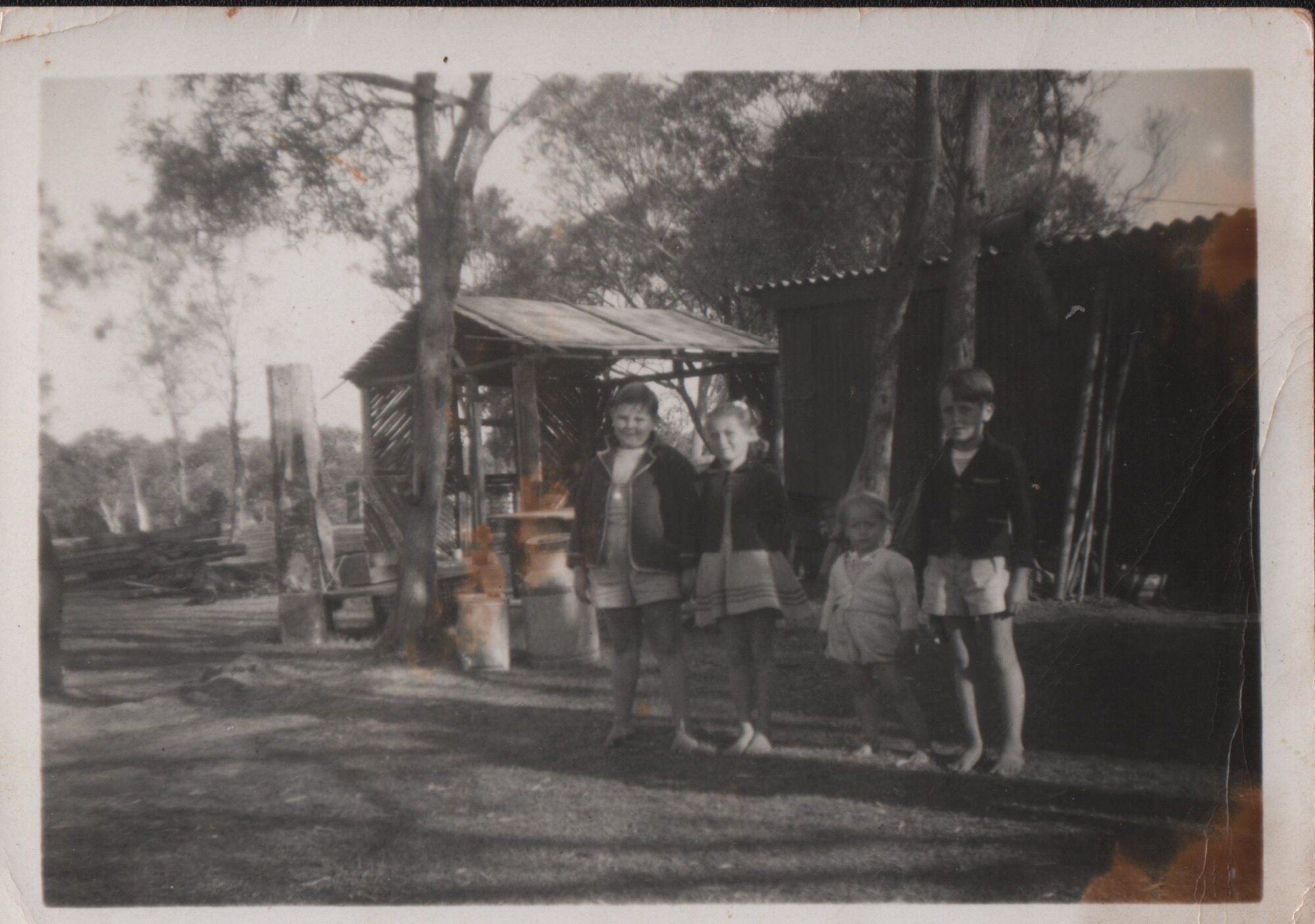 Rose children with friends