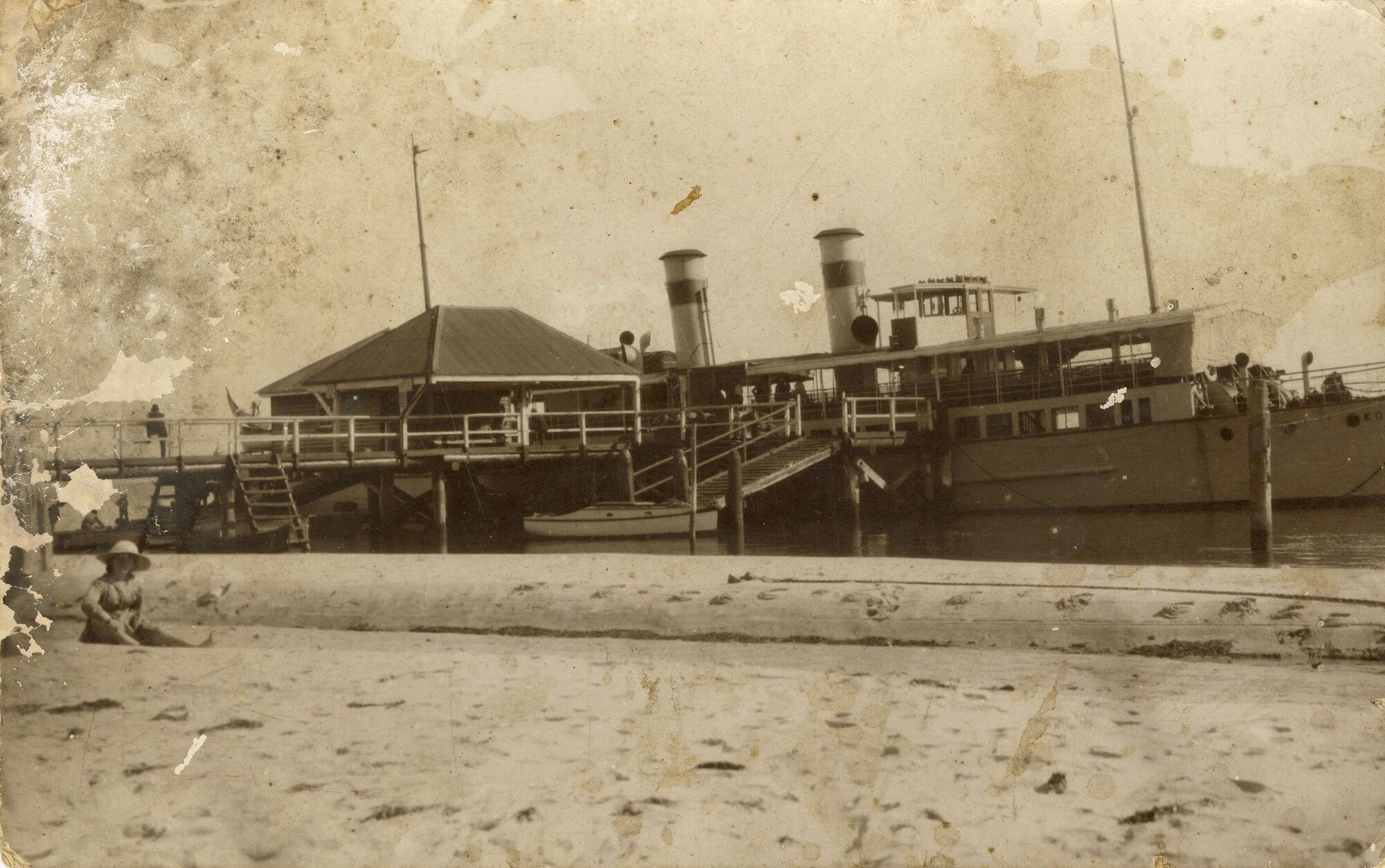 The SS Koopa at the Bongaree Jetty
