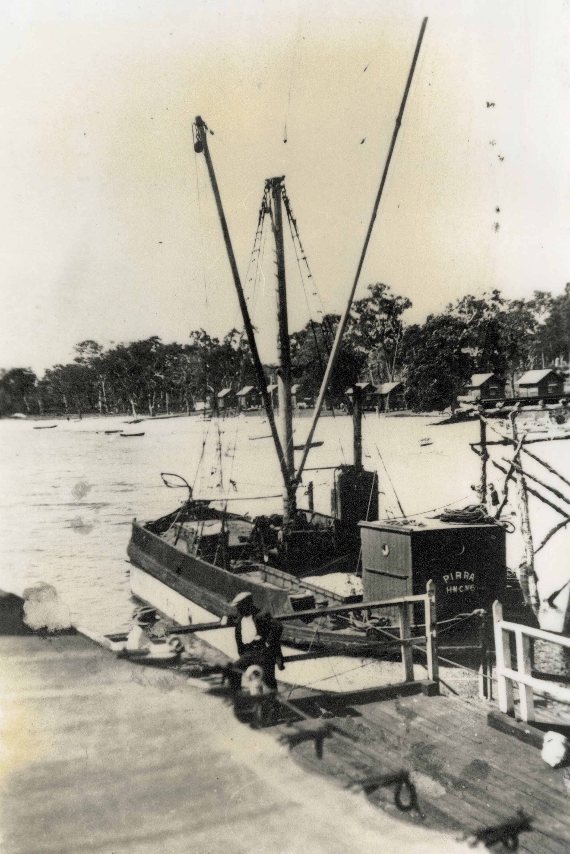 The barge called The Pirra