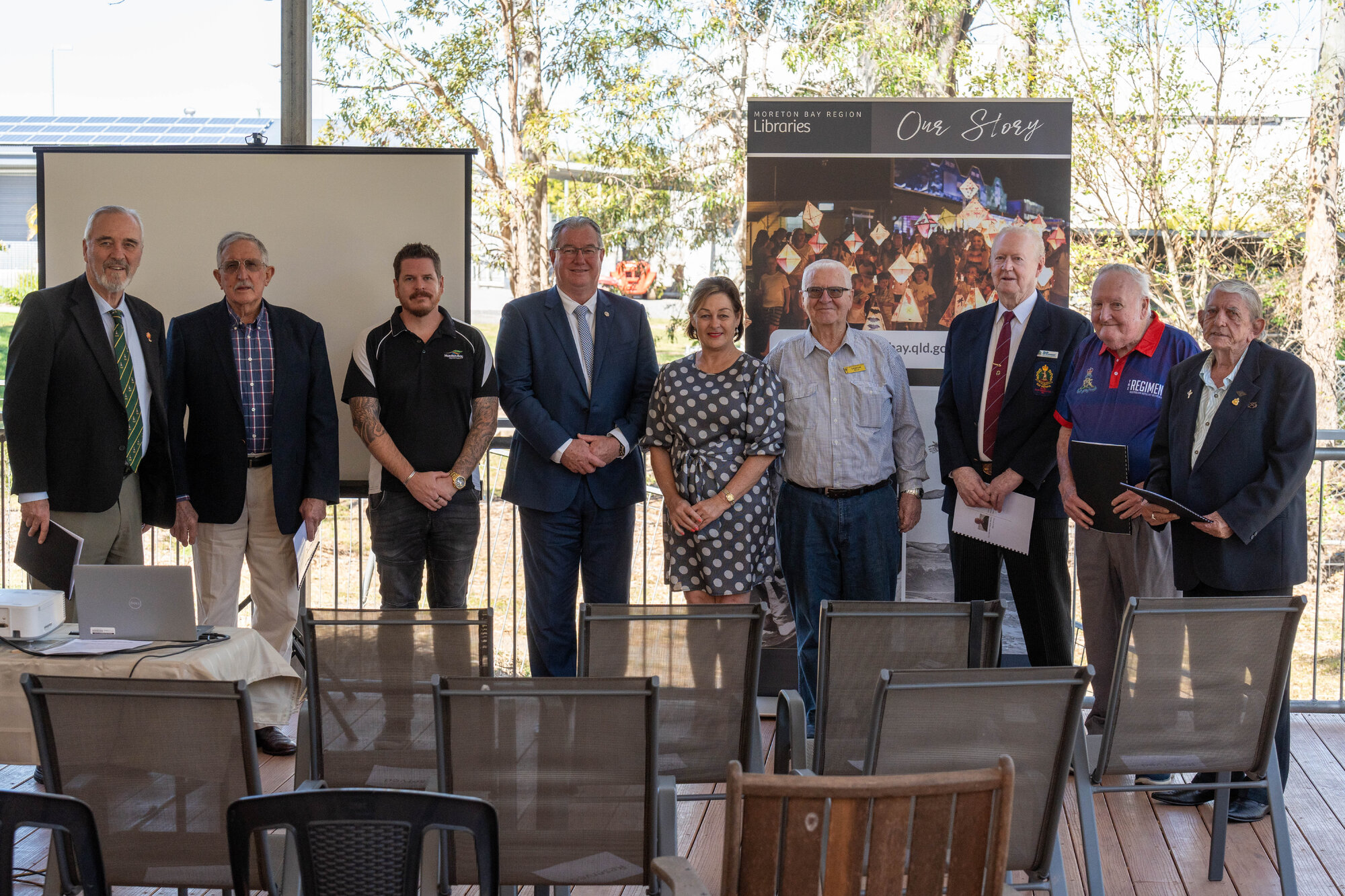 Vietnam Veterans Stories Launch - group