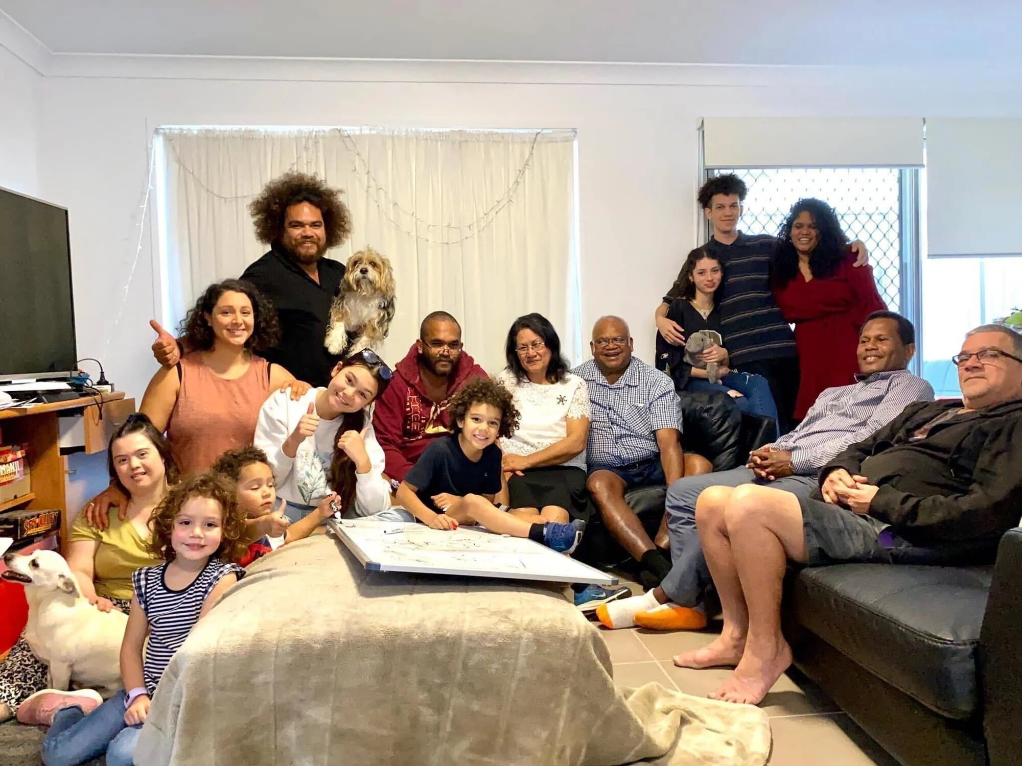 Uncle Dennis Bobongie and family