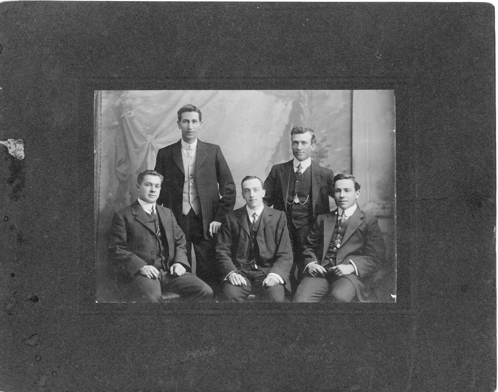 Swimming team - in Glasgow 1908