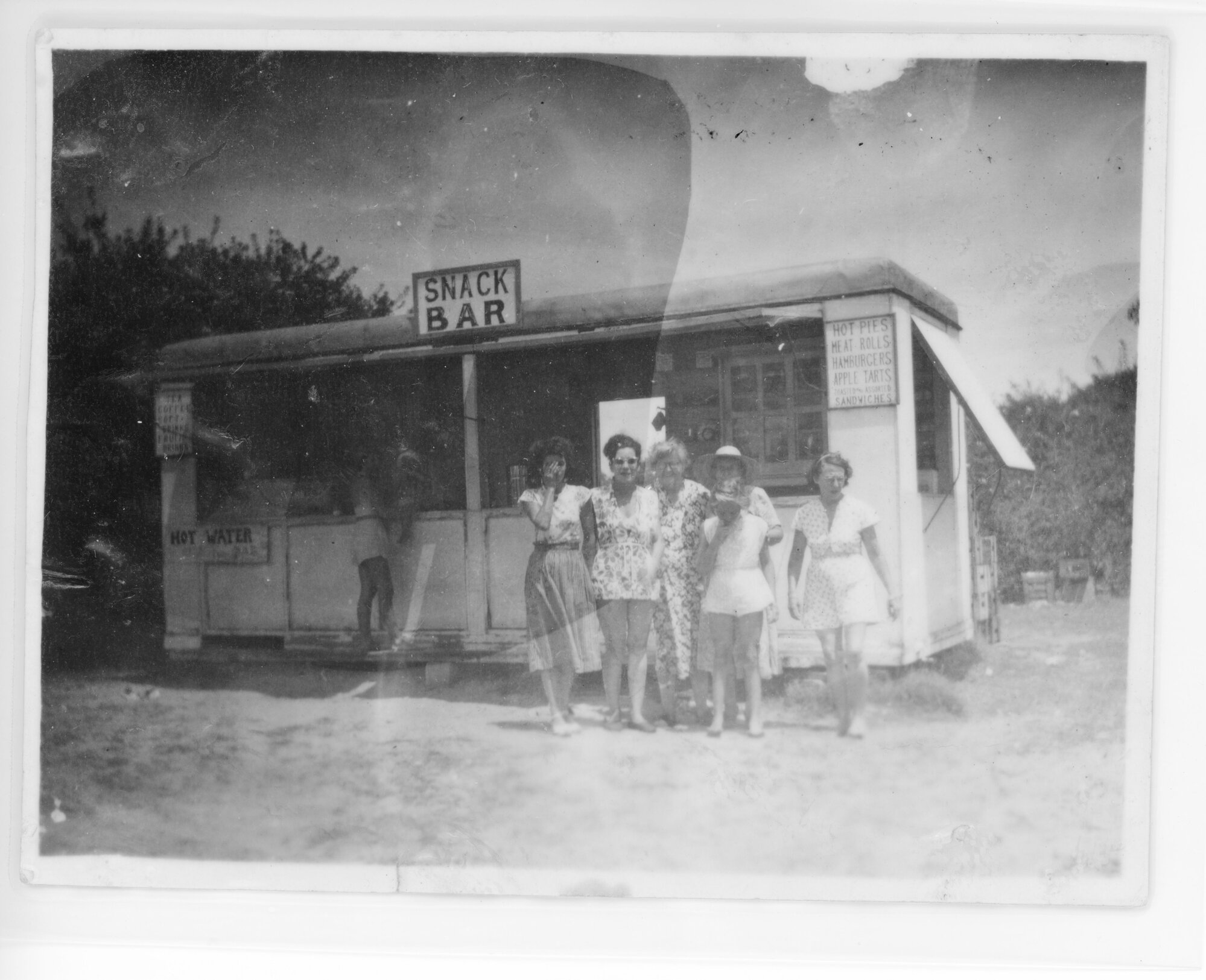 Snack Bar, Ocean Beach, Bribie Island (Qld.)