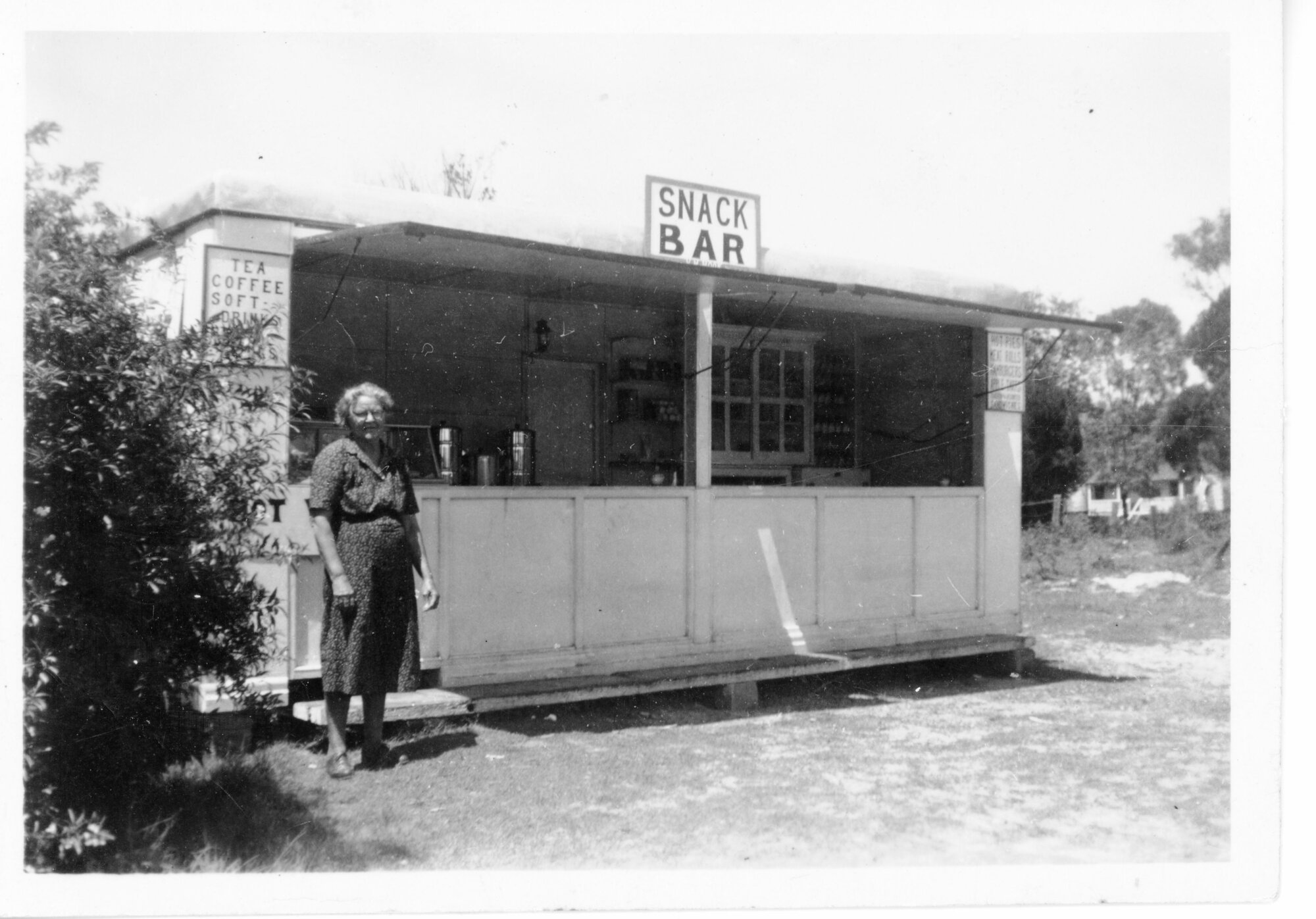 Snack Bar, Ocean Beach, Bribie Island (Qld.)