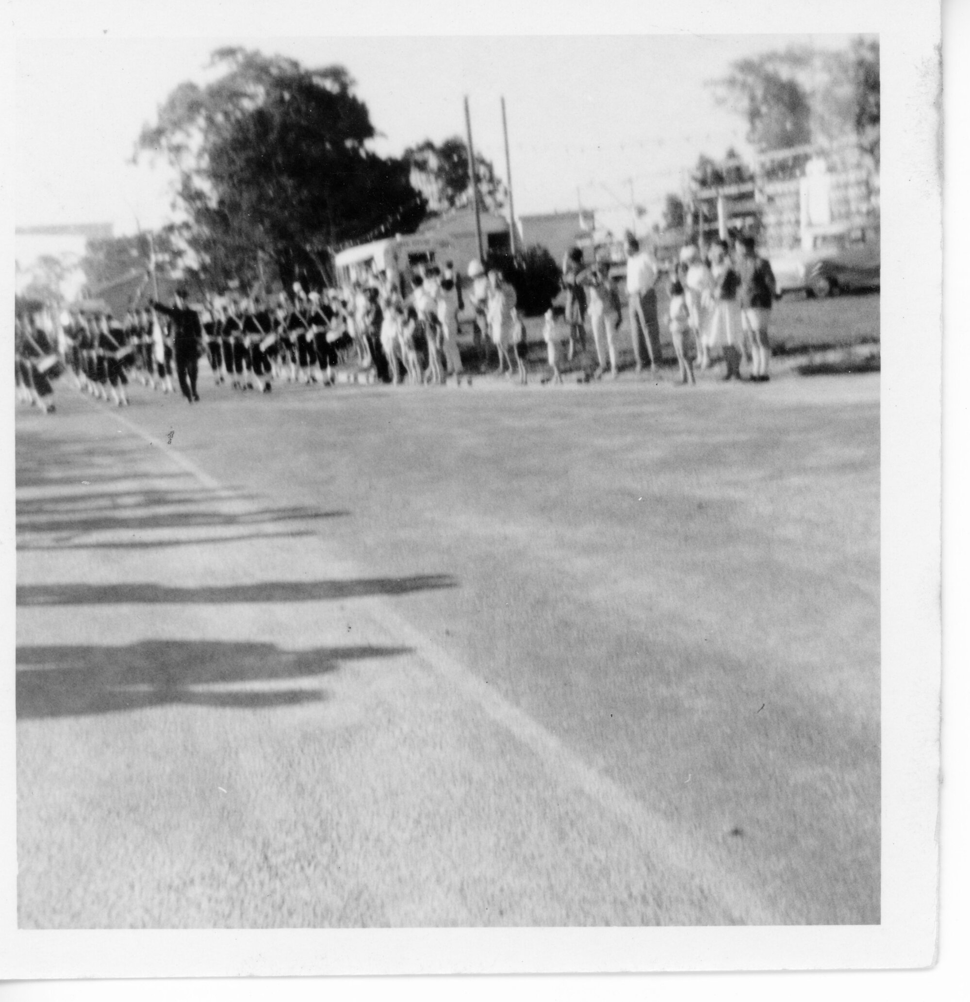 Turning on the water, parade, Bribie Island (Qld.)