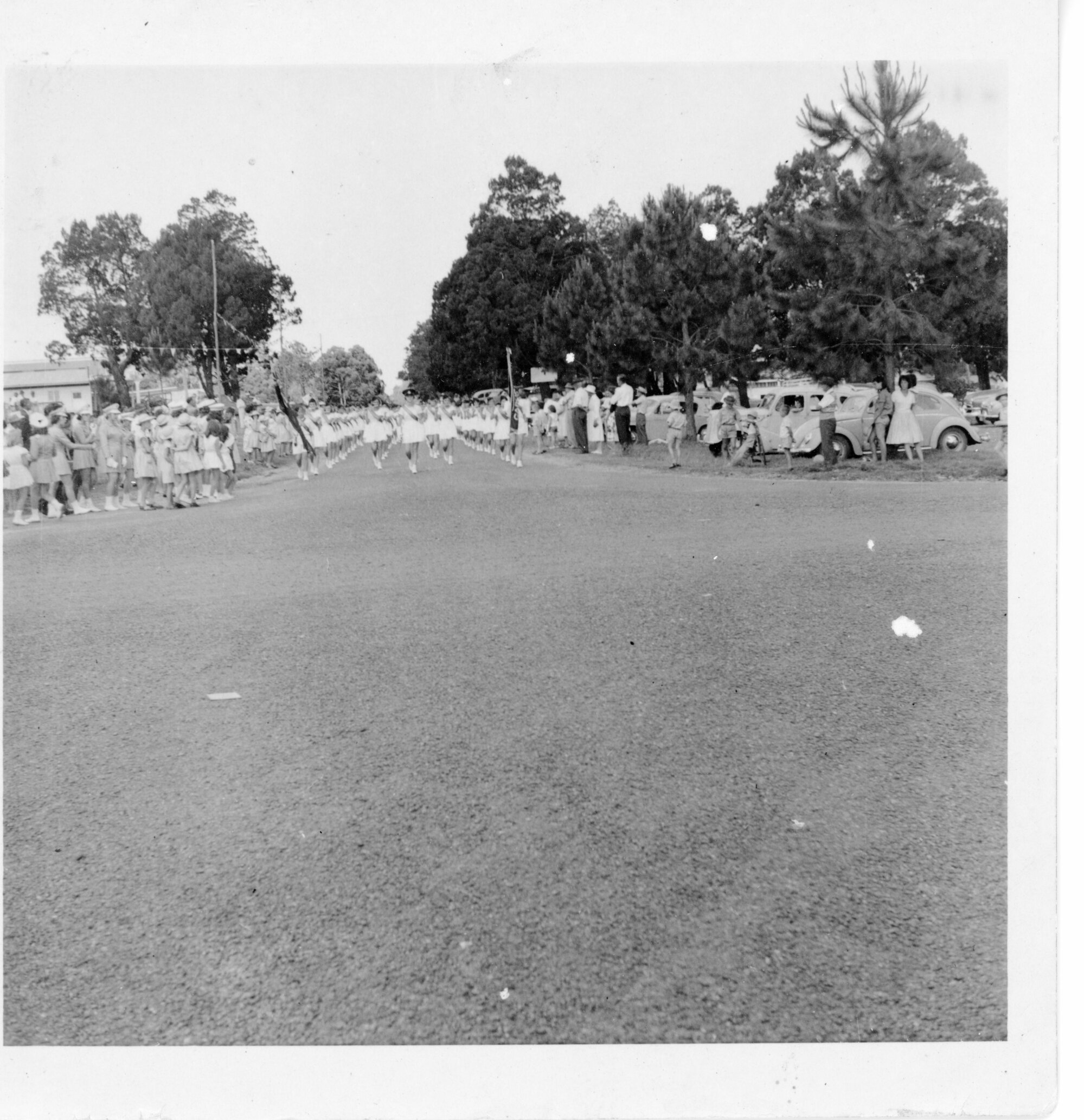 Turning on the water, parade, Bribie Island (Qld.)