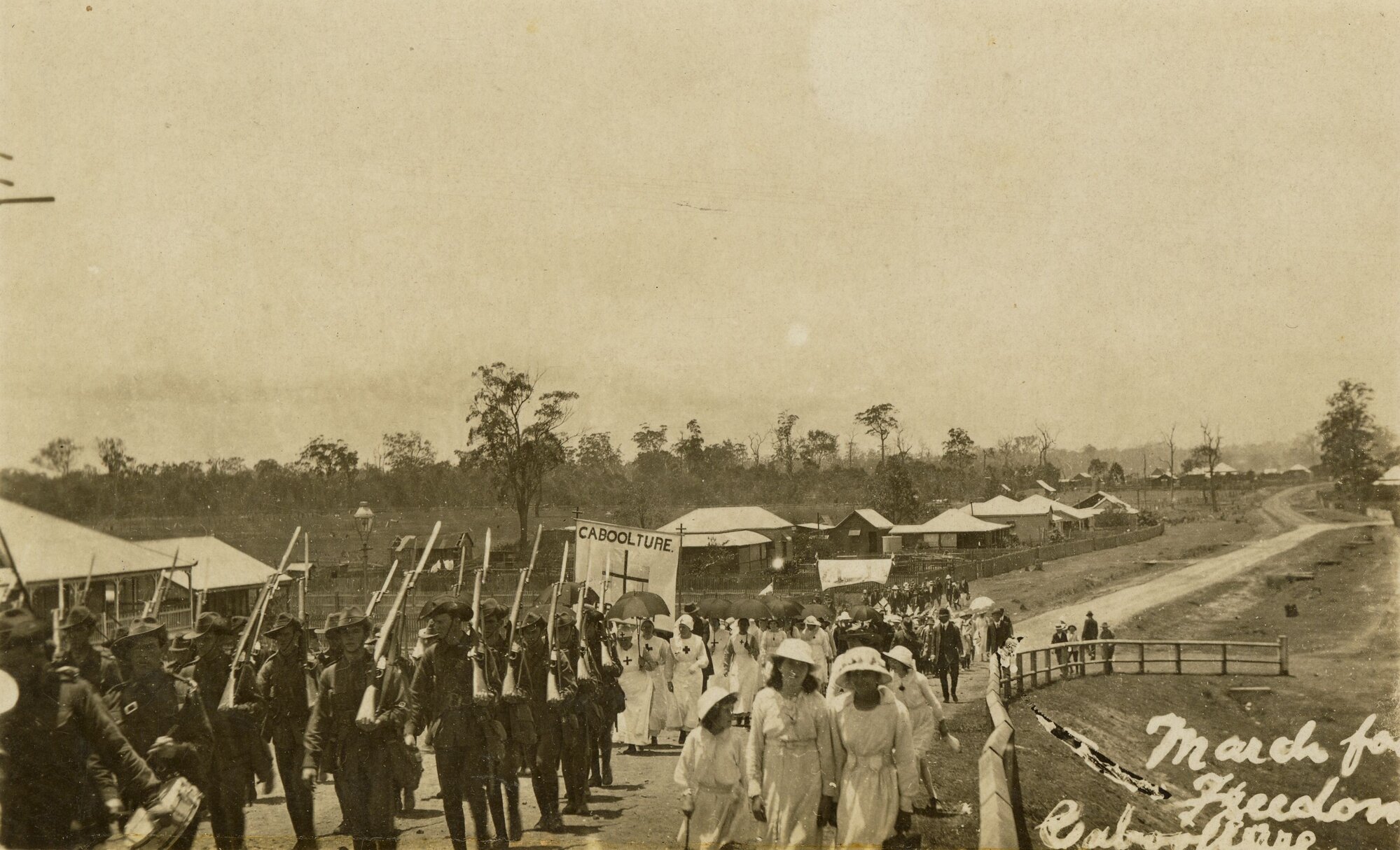 March to Freedom Column on 10 November 1918