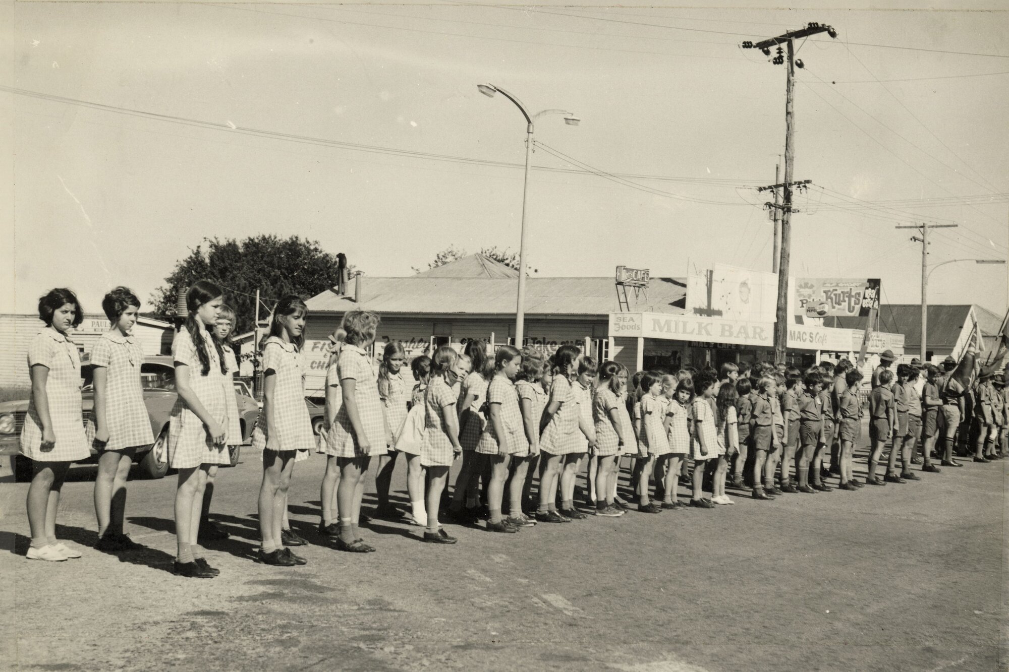 Parade in King Street Caboolture
