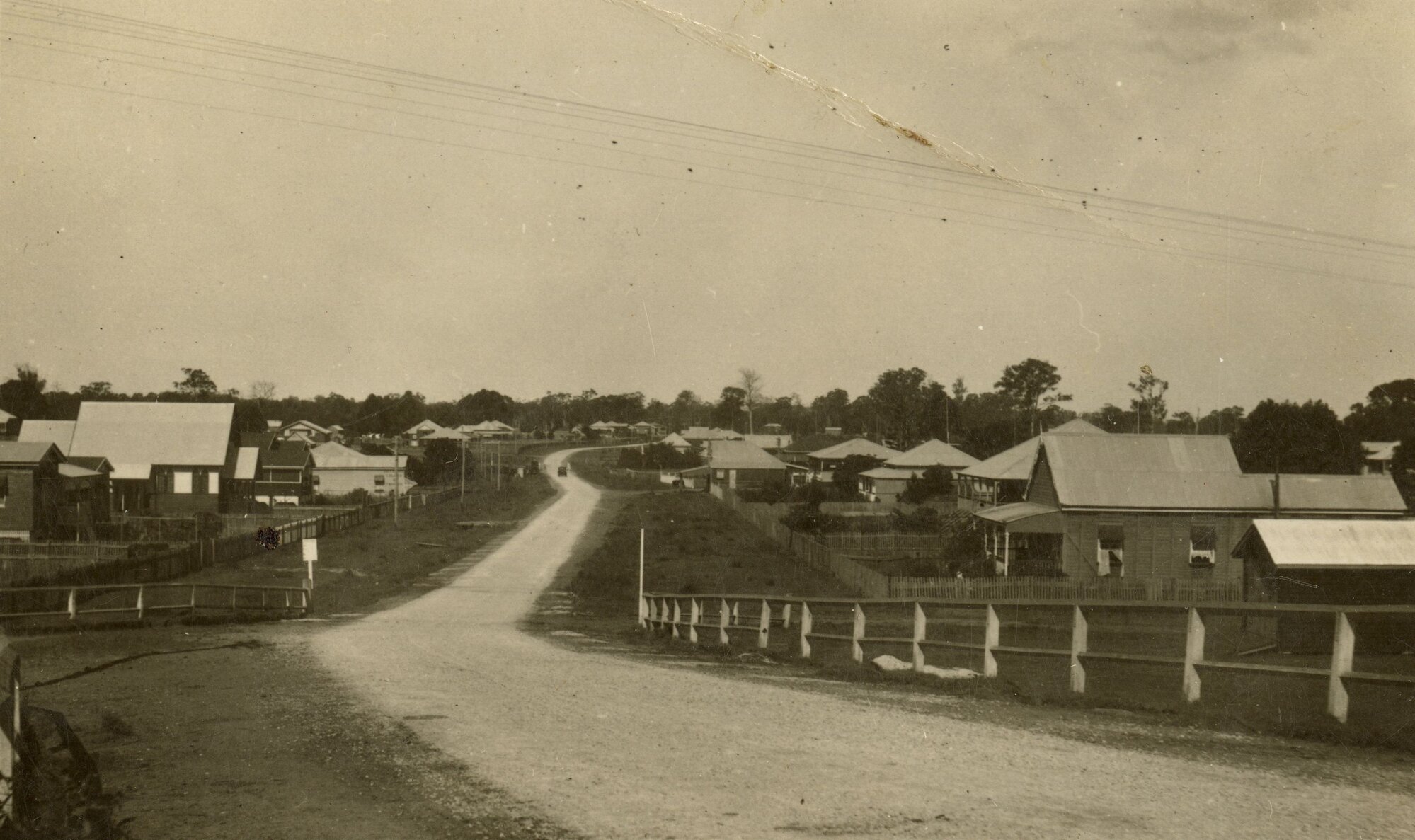 Lower King Street (Wharf Road) Caboolture, ca. 1934