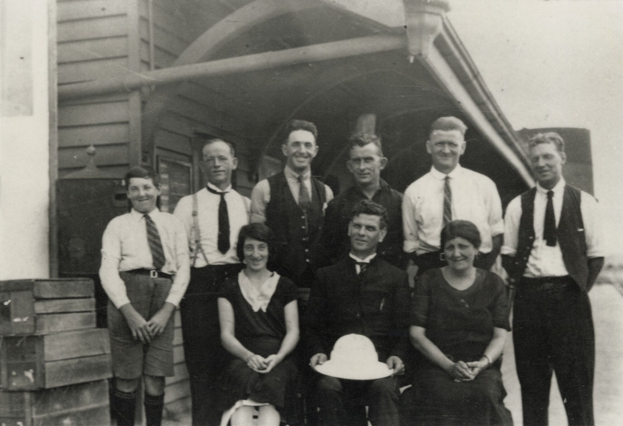 Staff of the Caboolture Railway Station