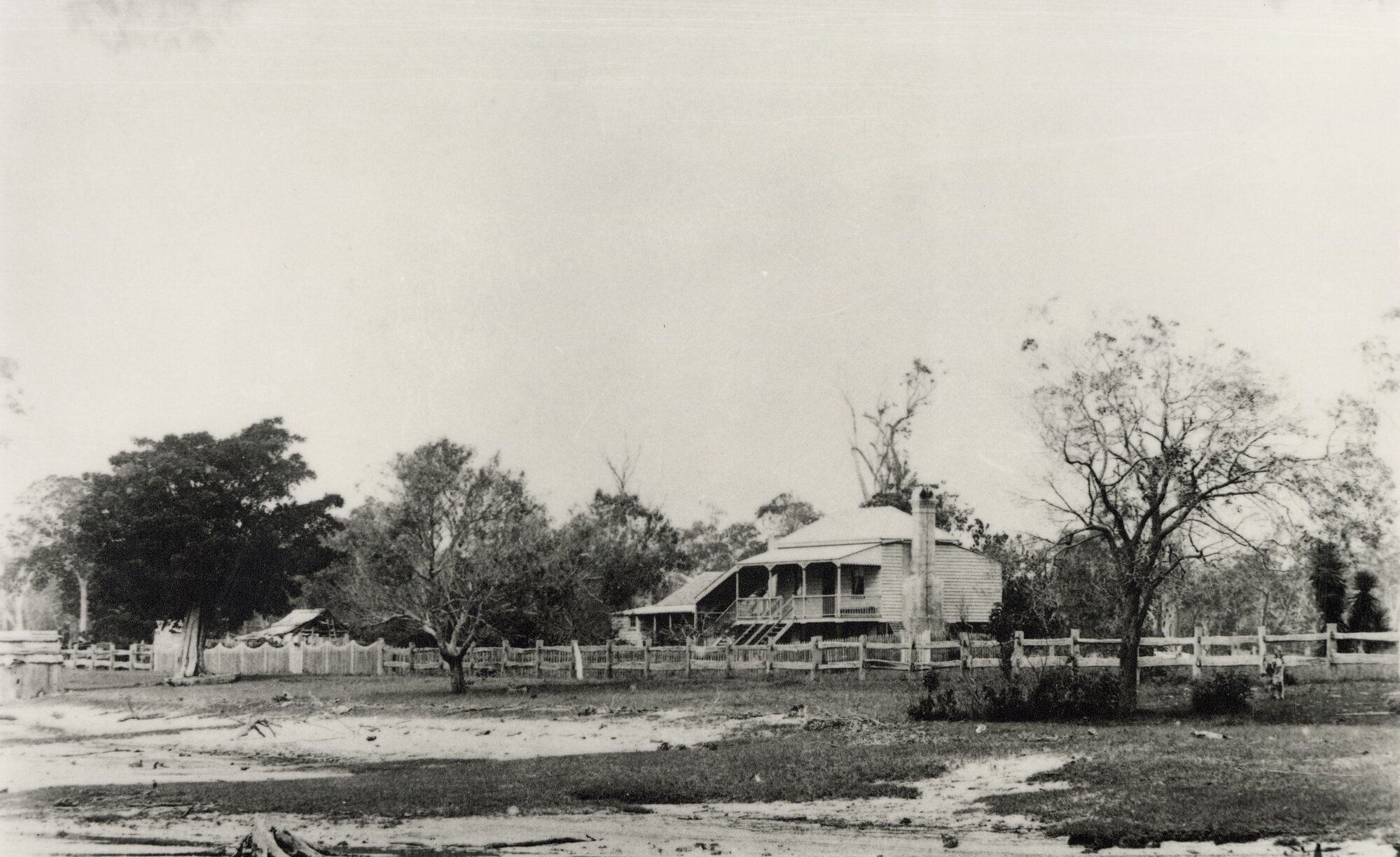 Home of William Sparkes at Deception Bay in 1894