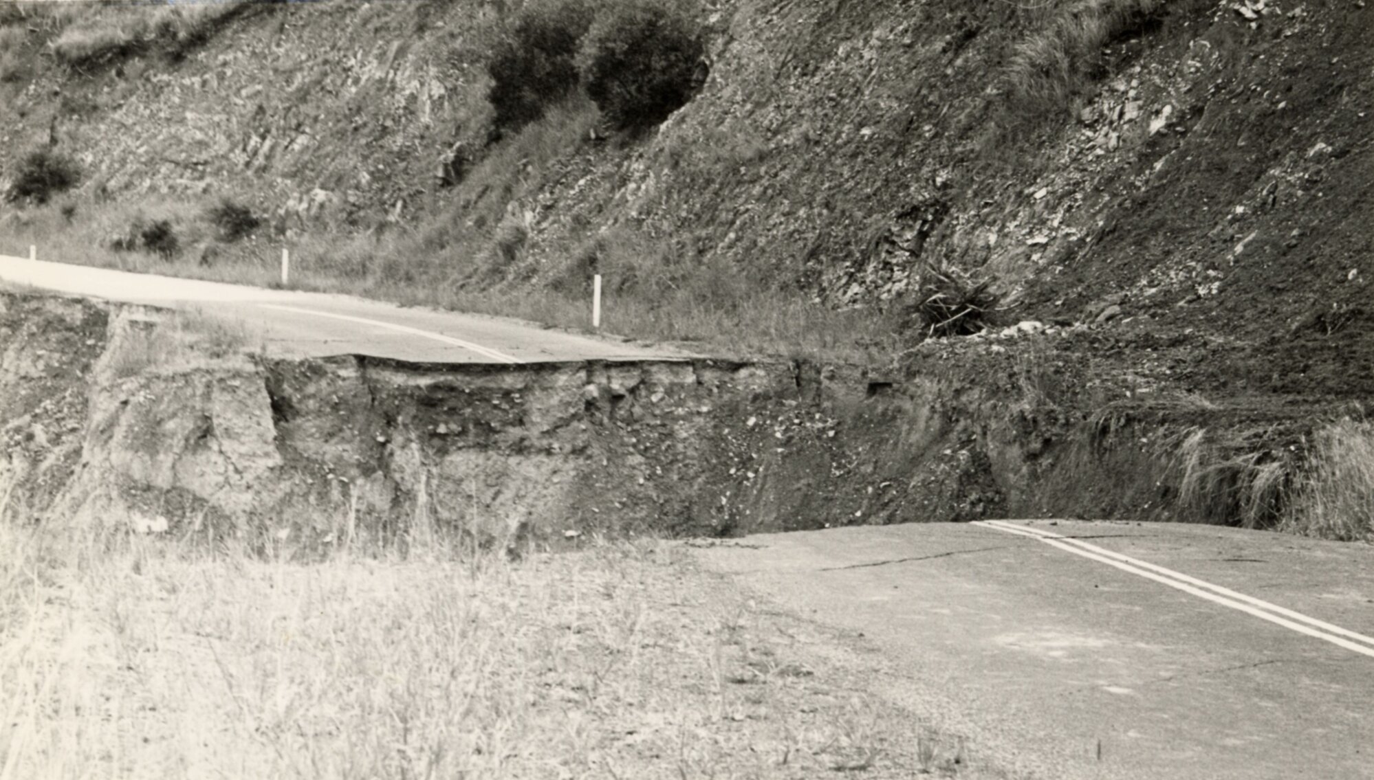 Mt Mee Road closed due to road slip after heavy rainfall