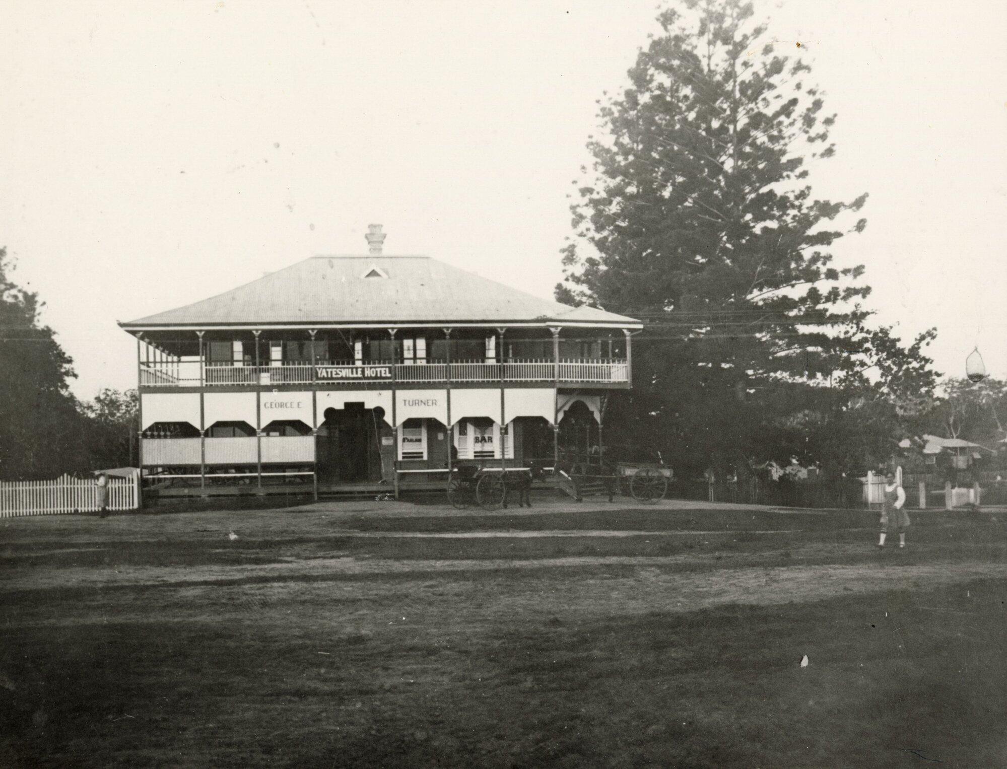 Yatesville Hotel in Archer Street Woodford, ca. 1920s