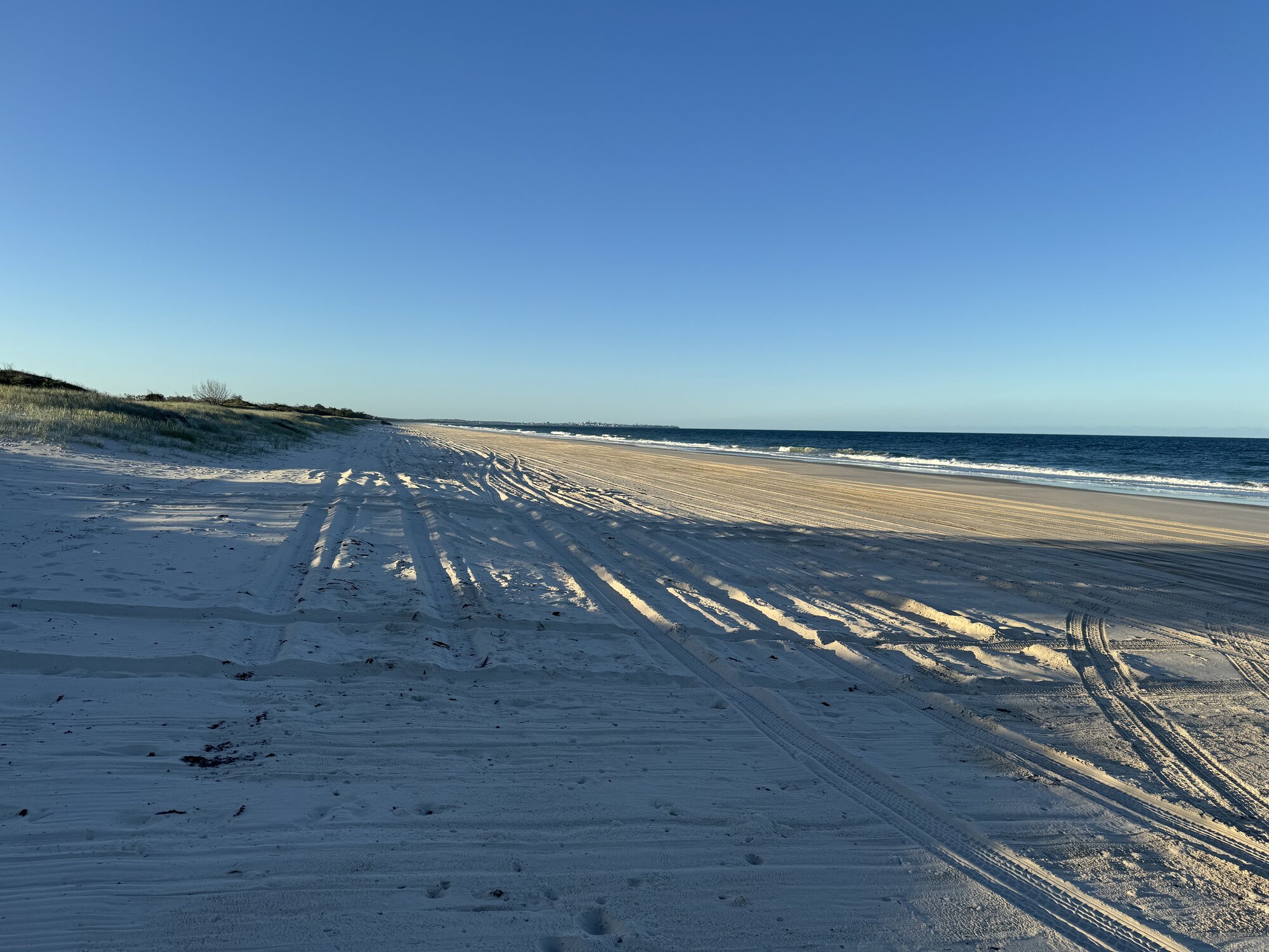 Bribie Beach - about 10kms north of Woorim