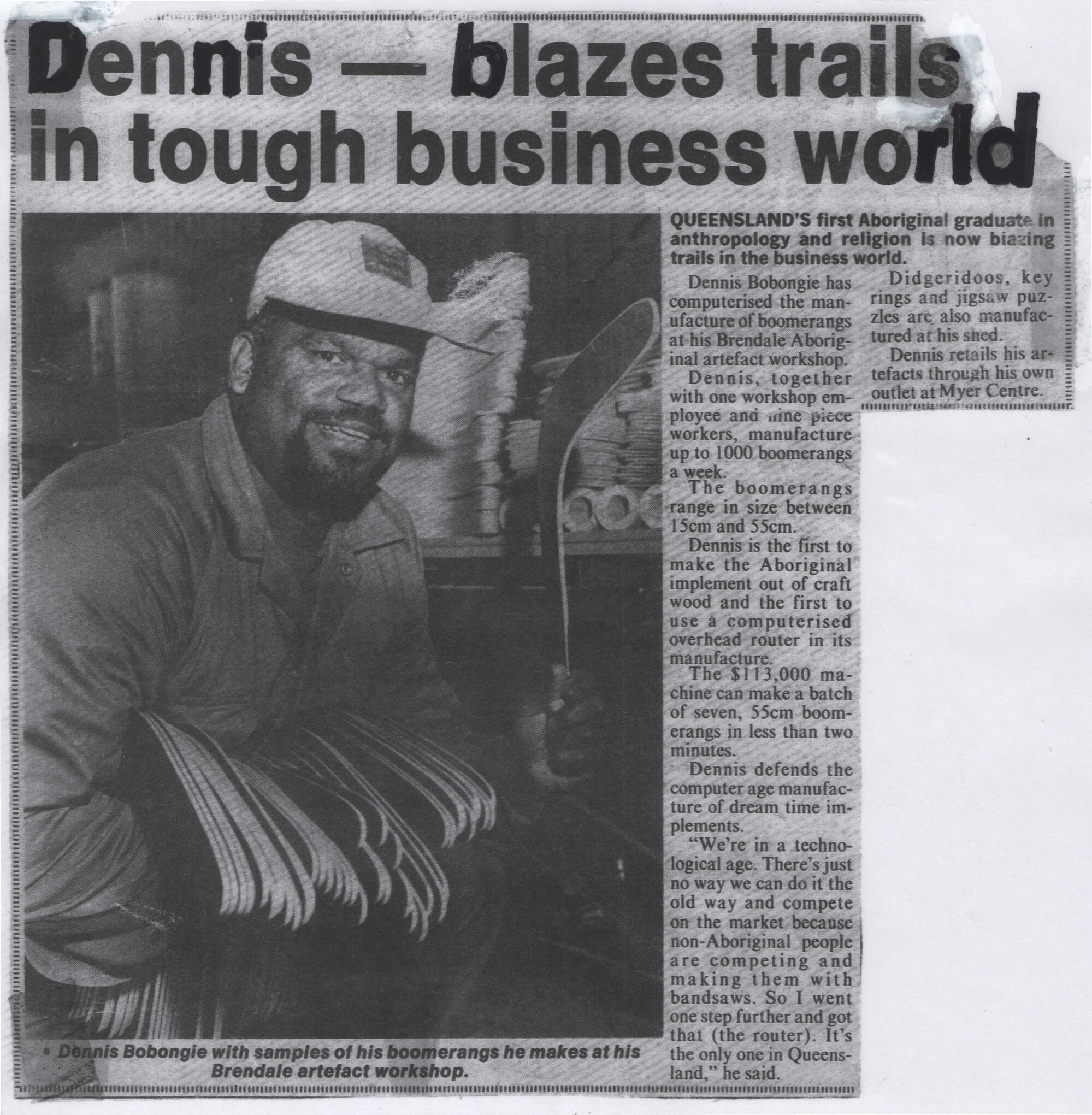 Dennis blazes trails in tough business world