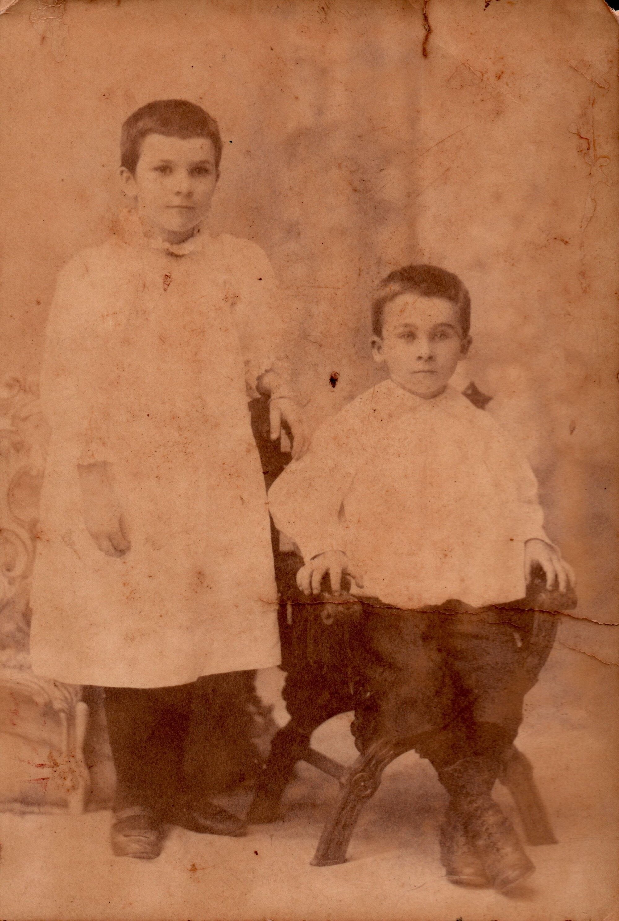 Two young boys