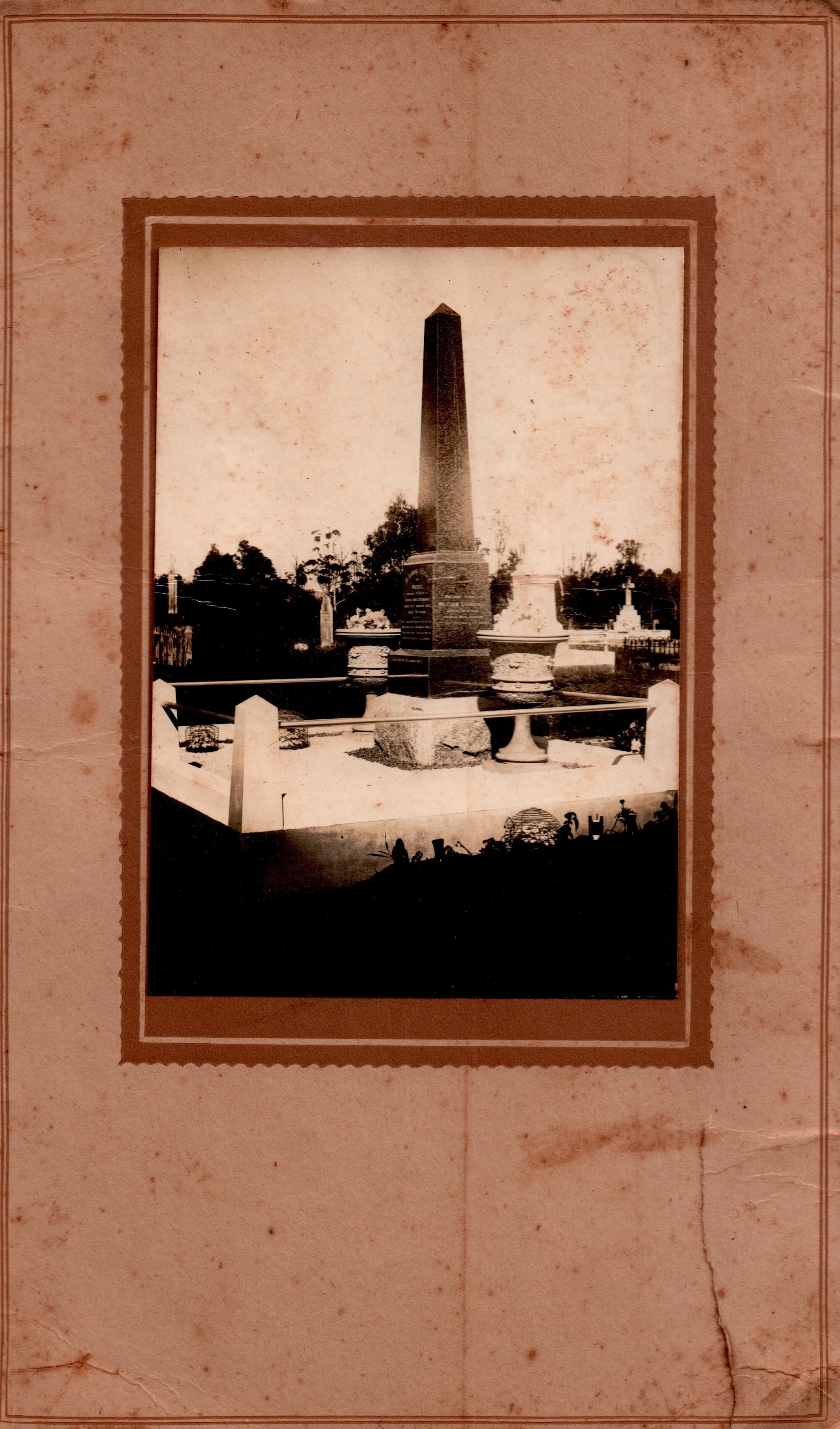 Grave site for Stubbings Family