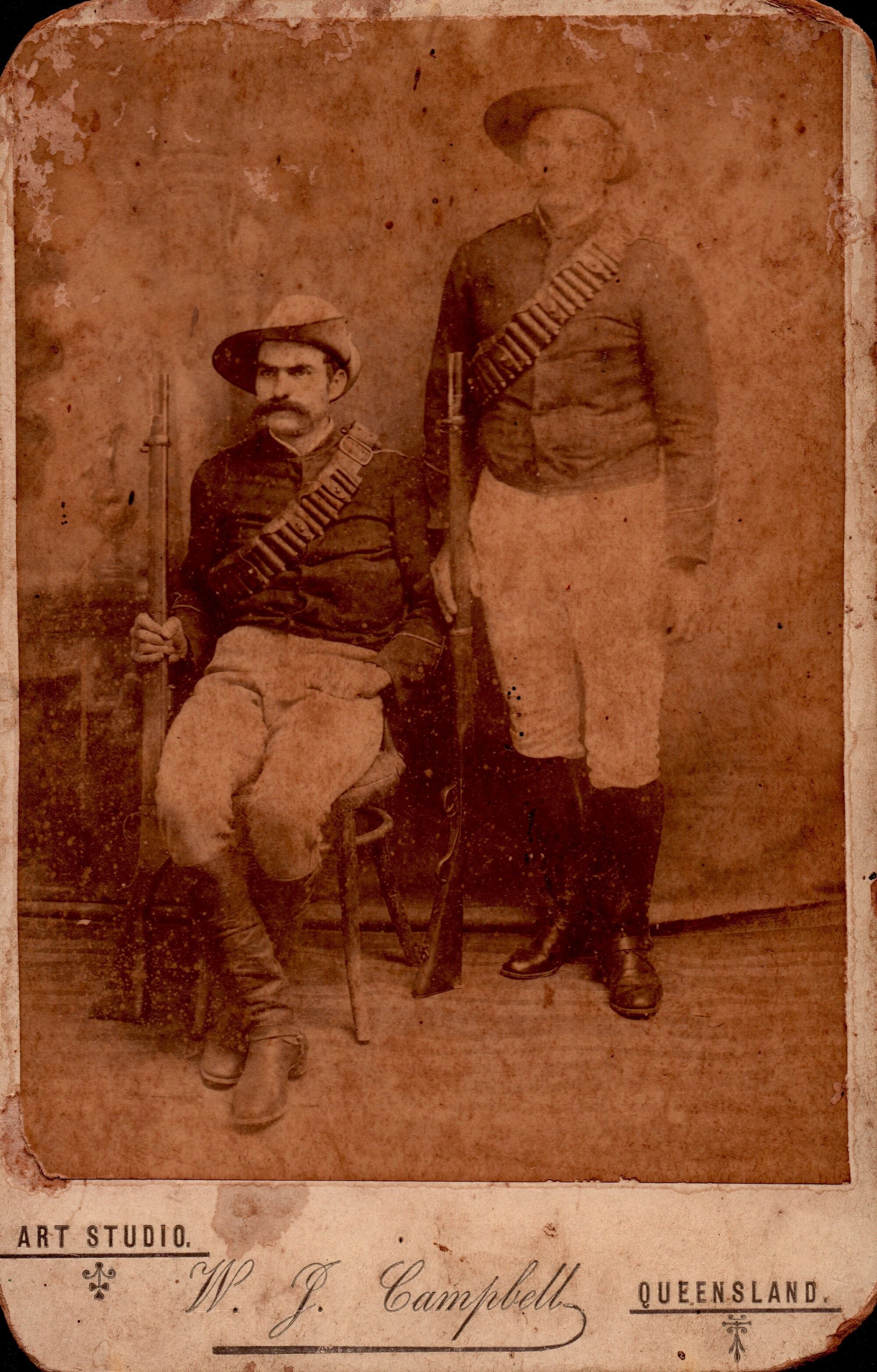 Two soldiers
