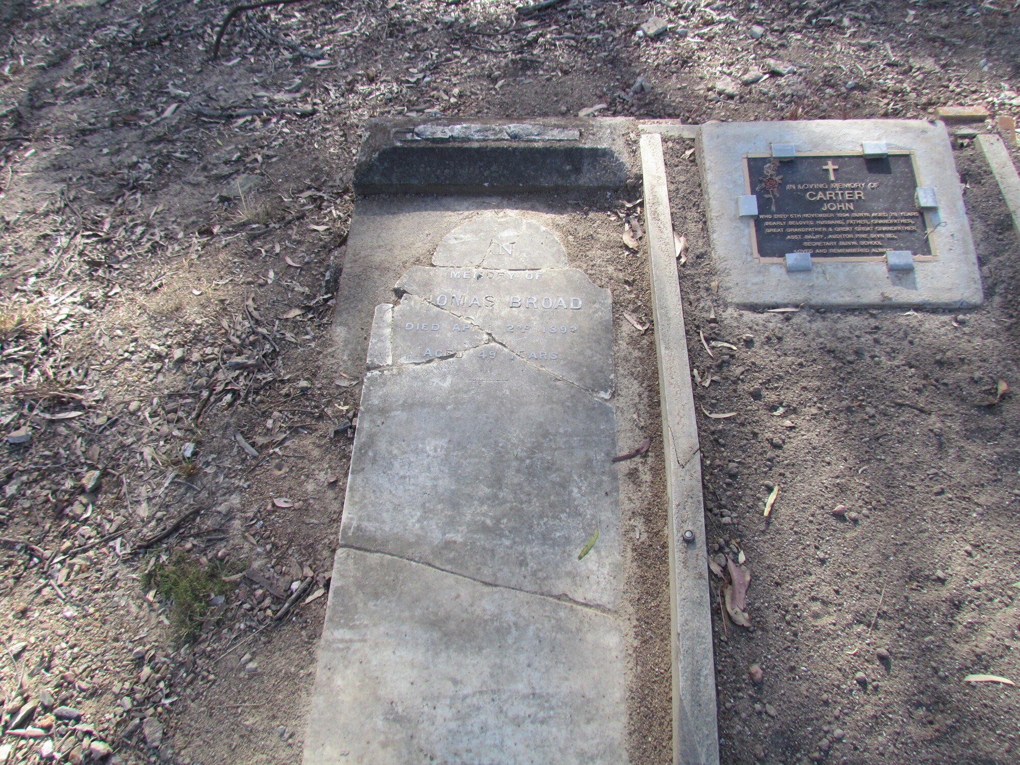 Thomas Broad and John Carter