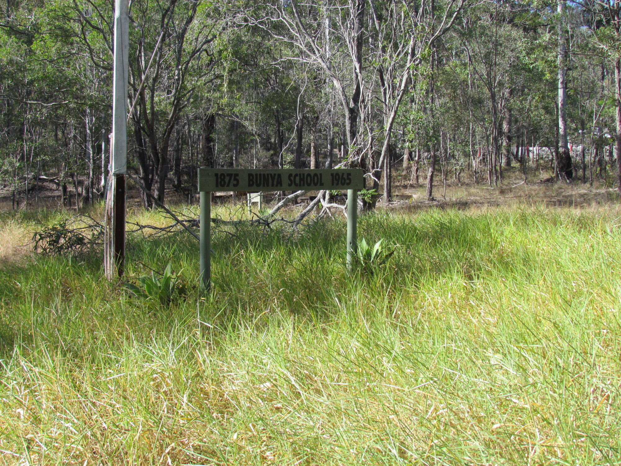 View of Bunya School area